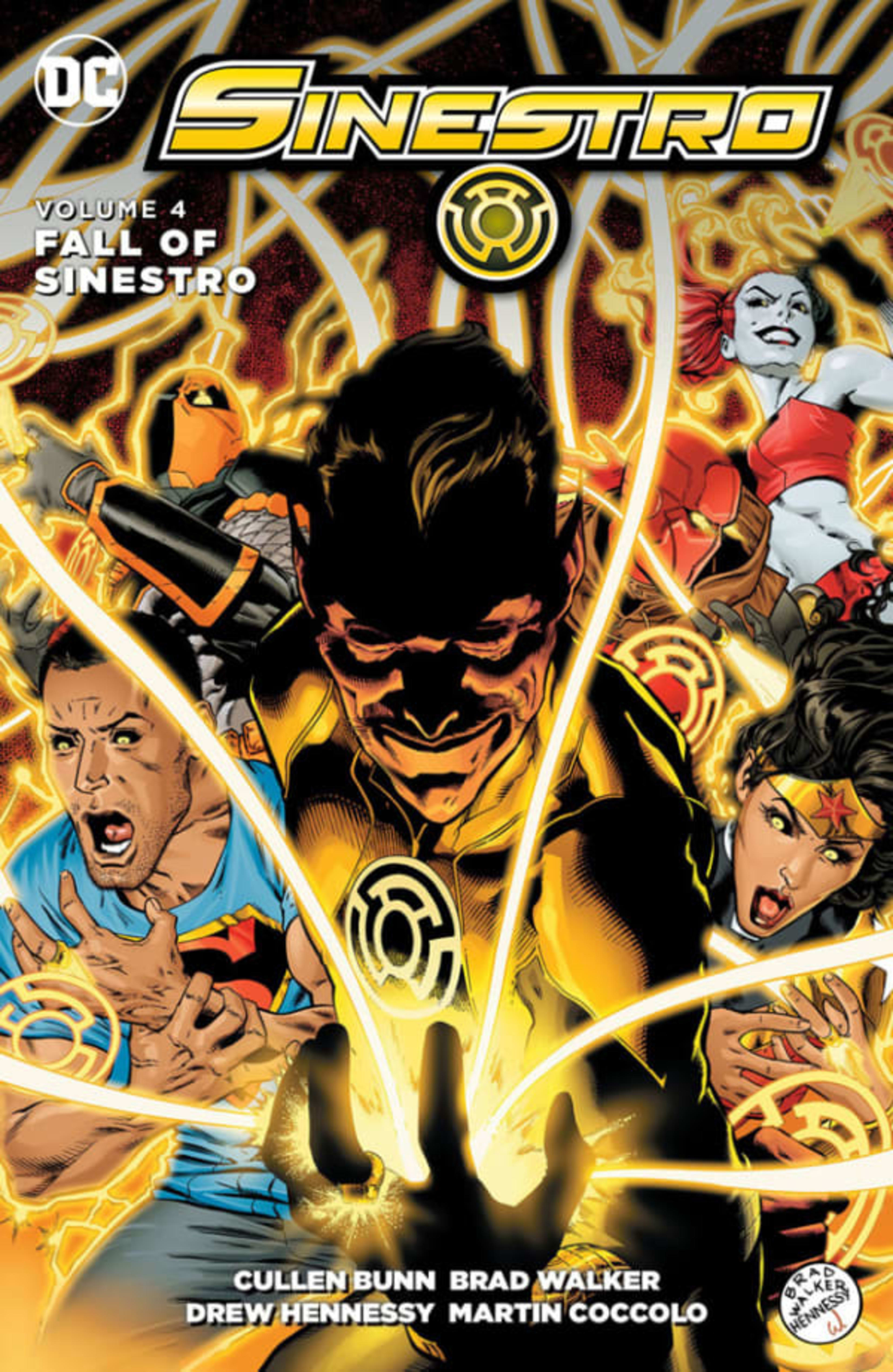 Sinestro: The Fall of Sinestro cover — © DC Comics