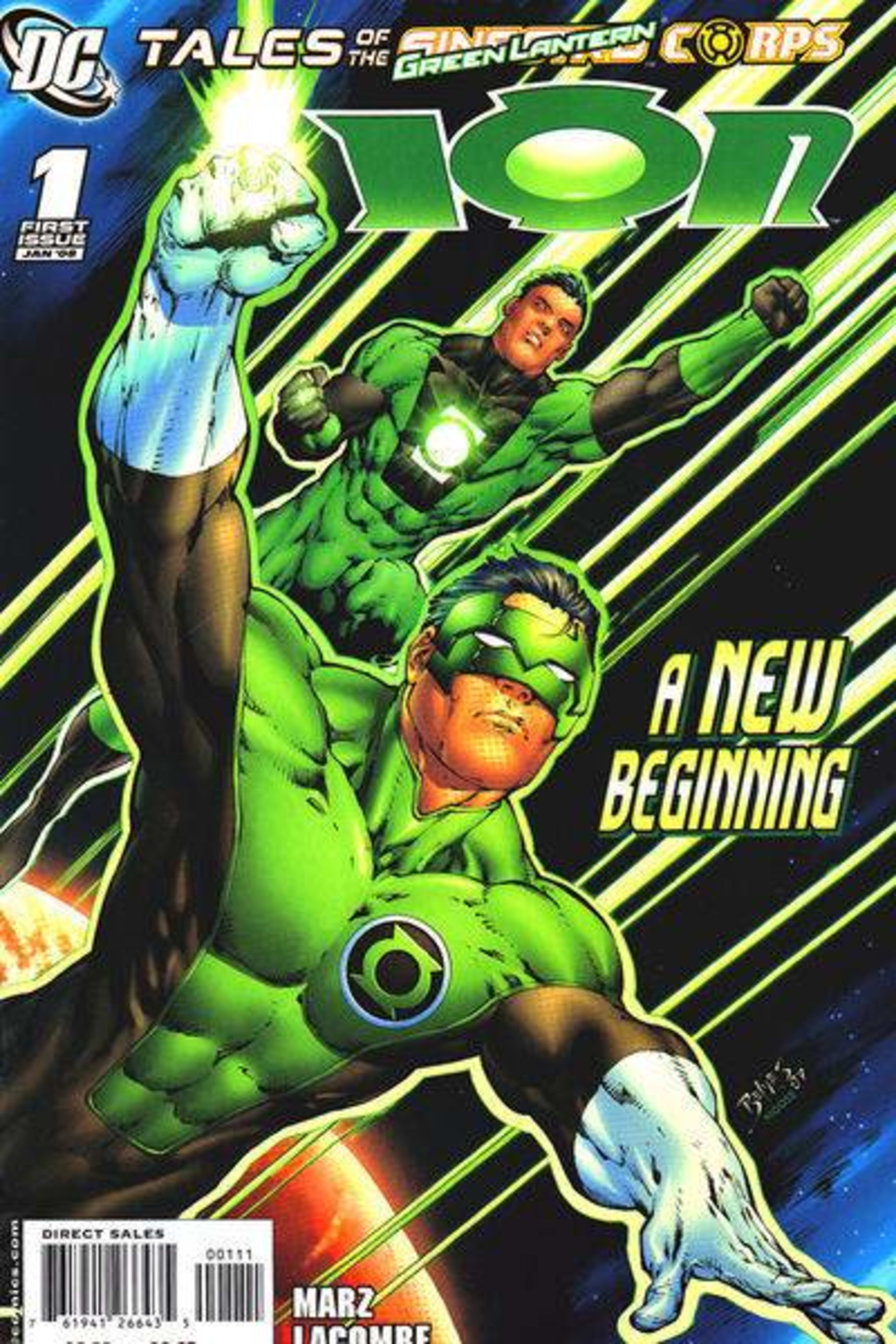Tales of the Sinestro Corps: Ion cover — © DC Comics