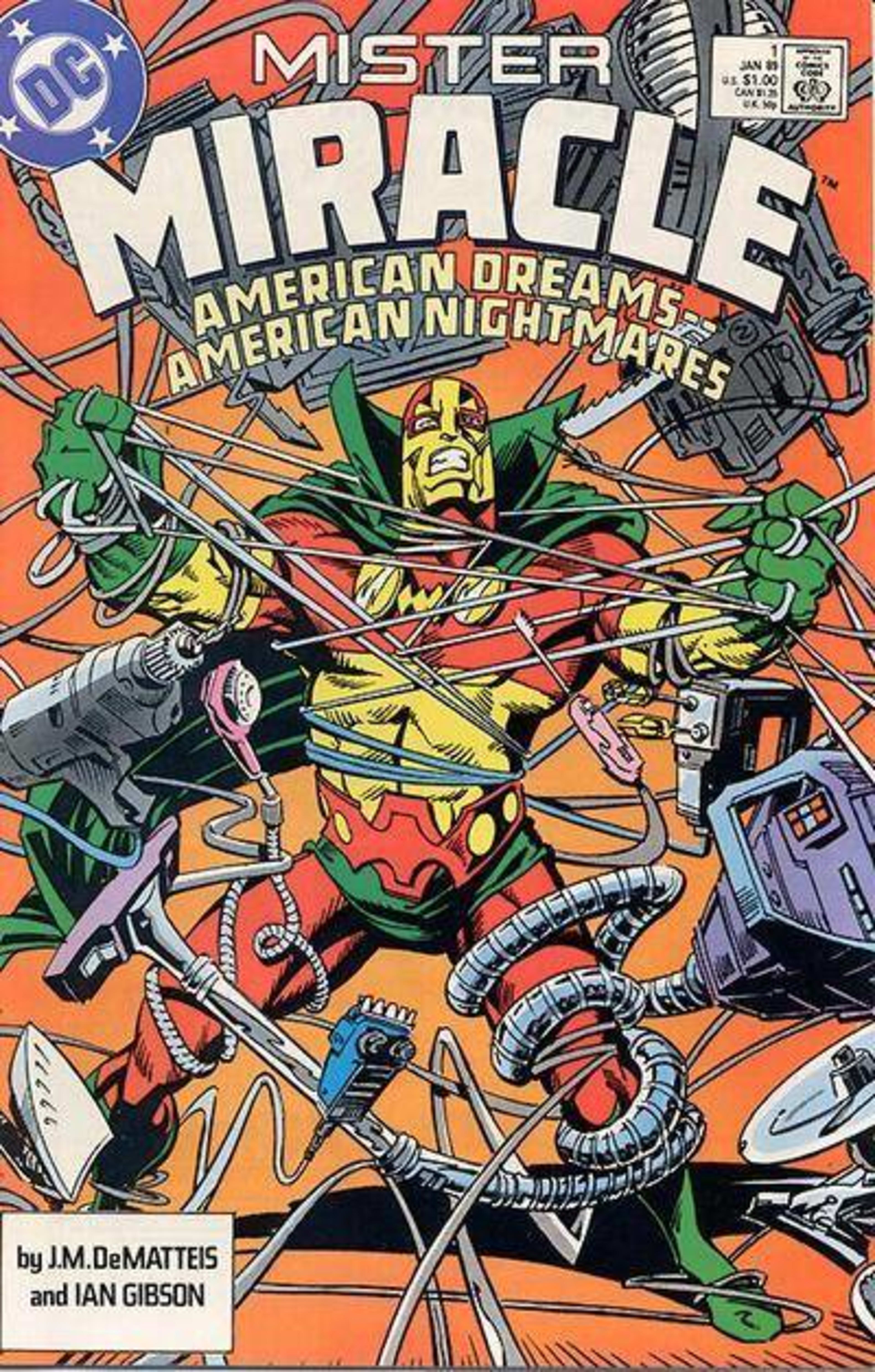 Mister Miracle cover — © DC Comics