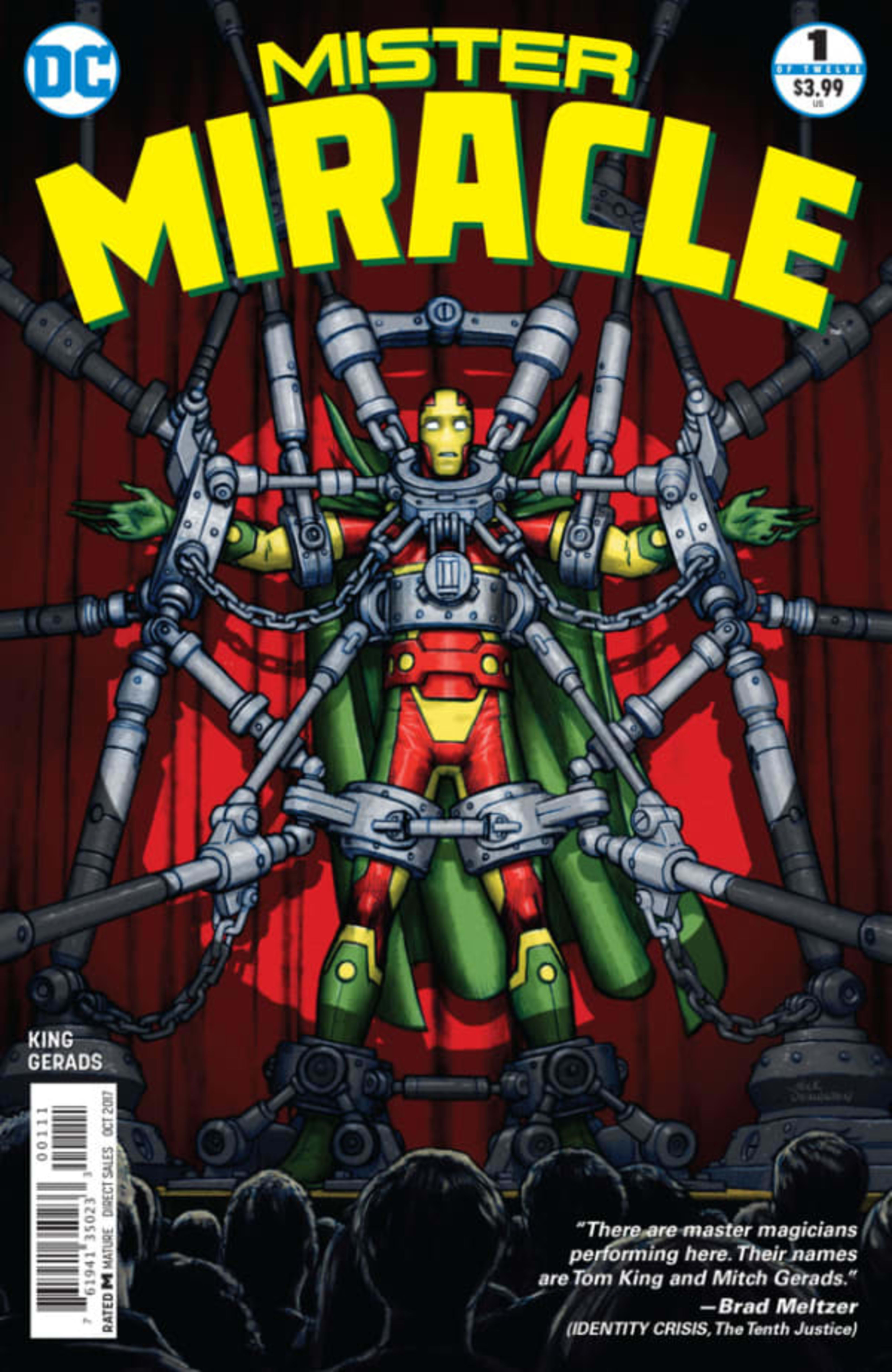 Mister Miracle cover — © DC Comics