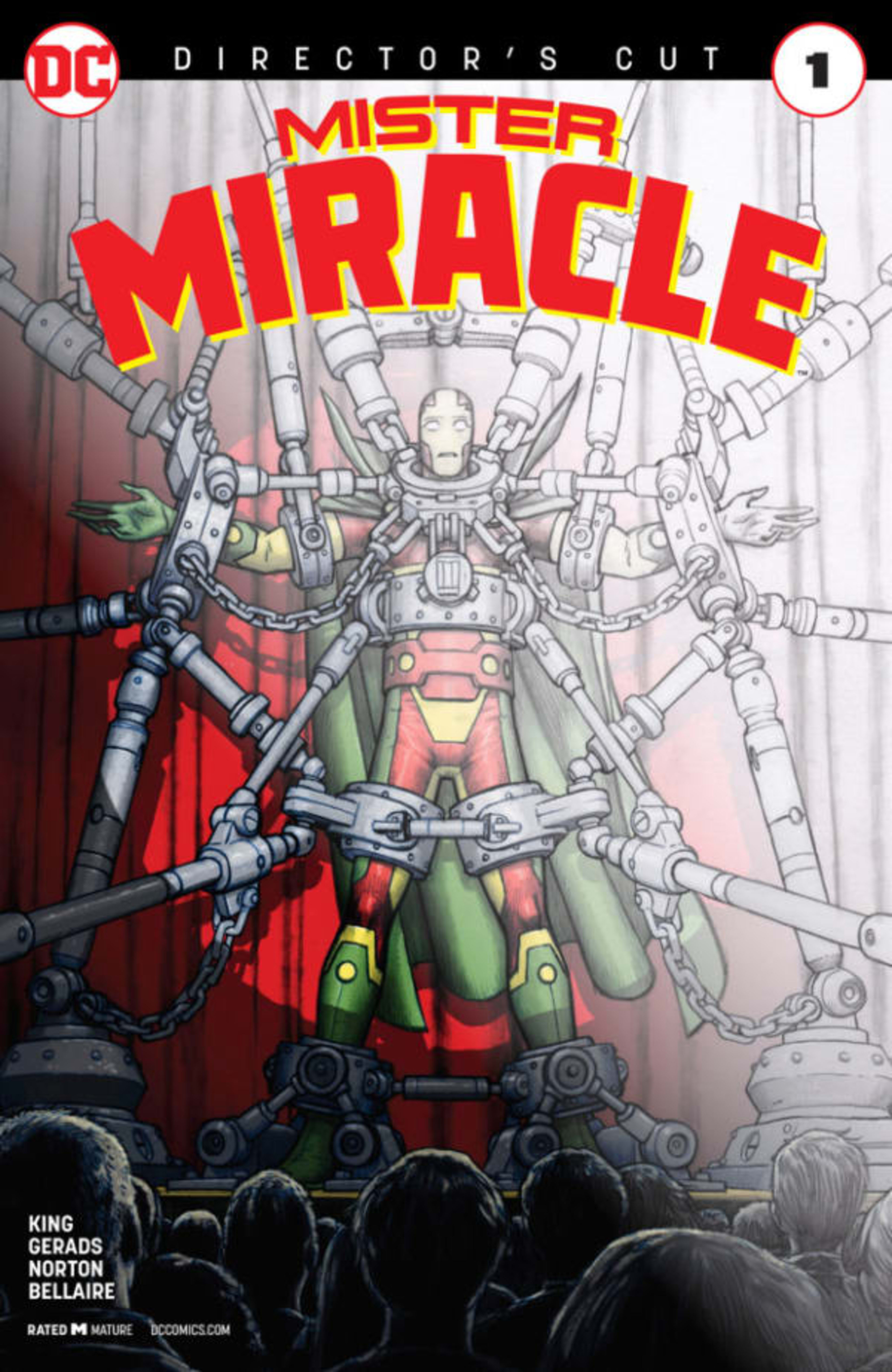 Mister Miracle #1 Director's Cut cover — © DC Comics