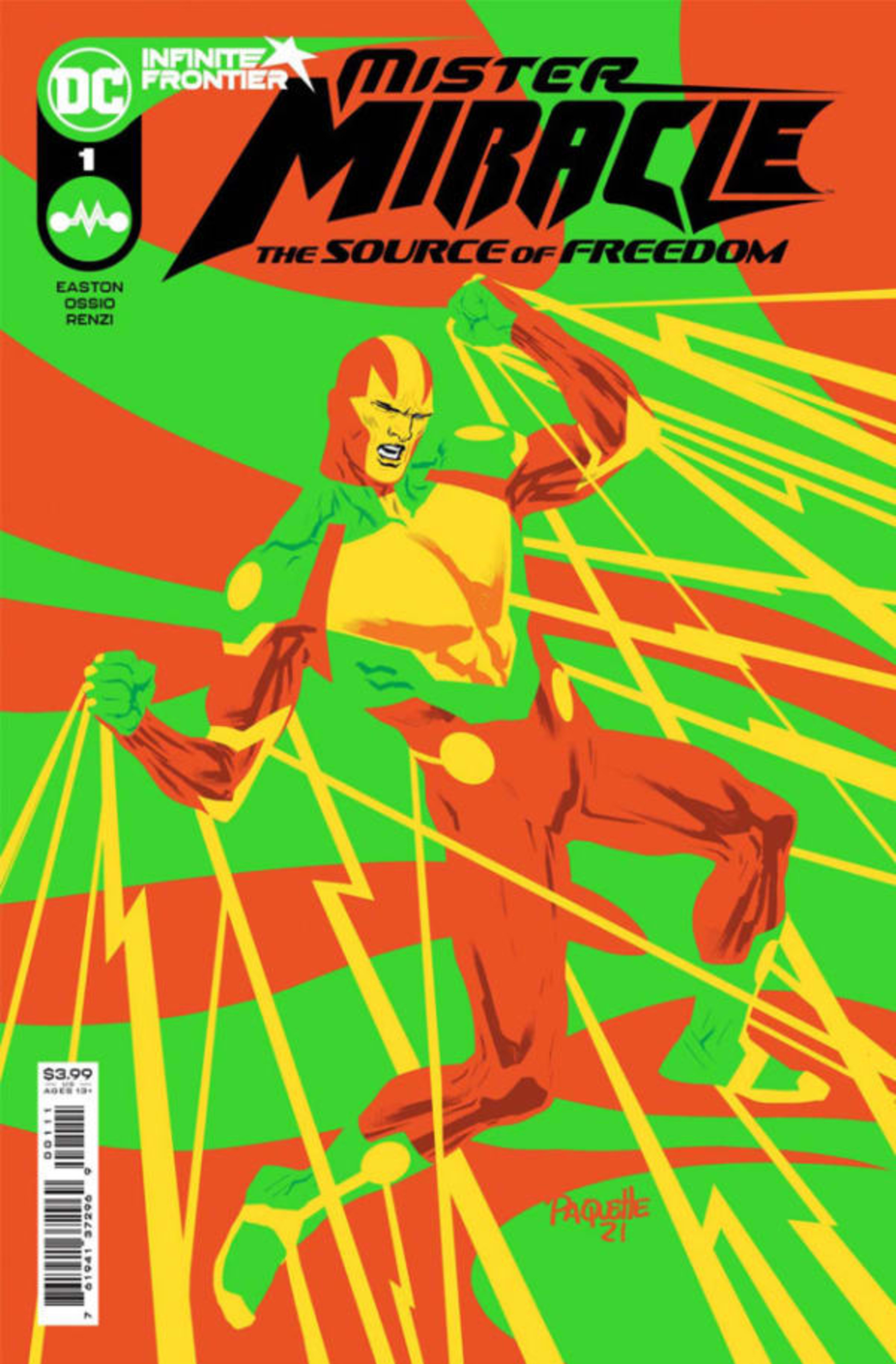 Mister Miracle: The Source of Freedom cover — © DC Comics