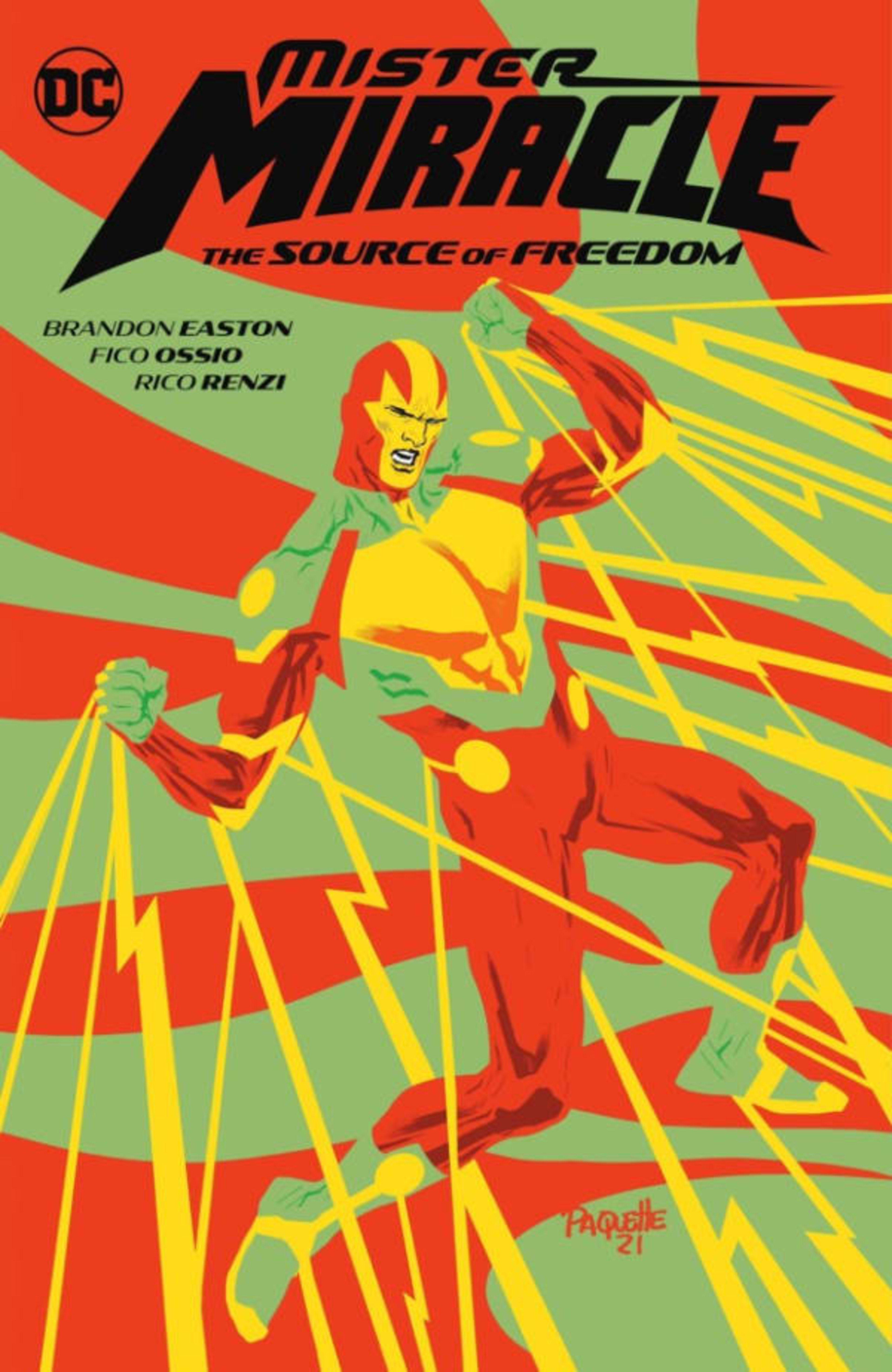 Mister Miracle: The Source of Freedom cover — © DC Comics