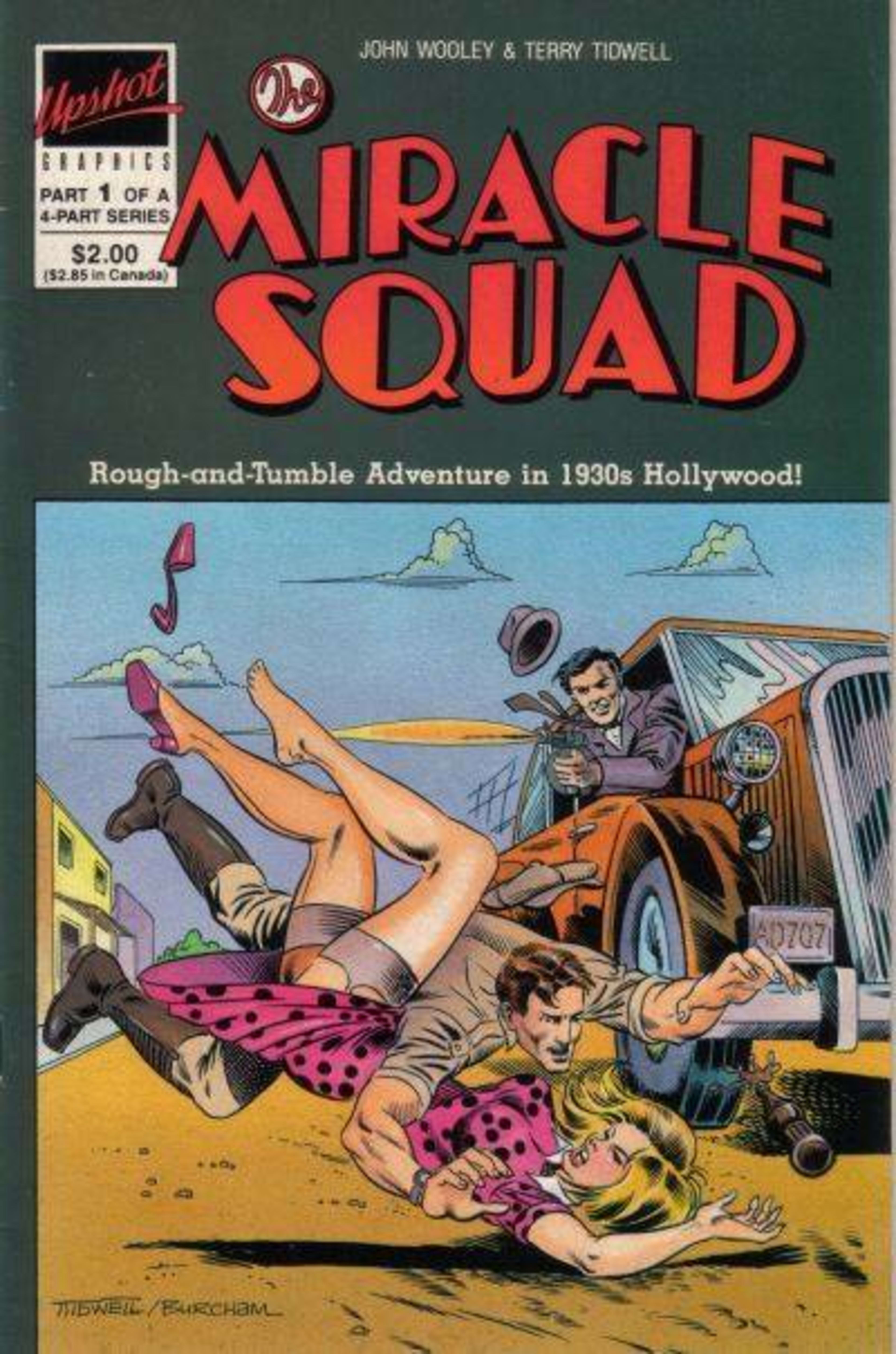 The Miracle Squad cover — © Fantagraphics