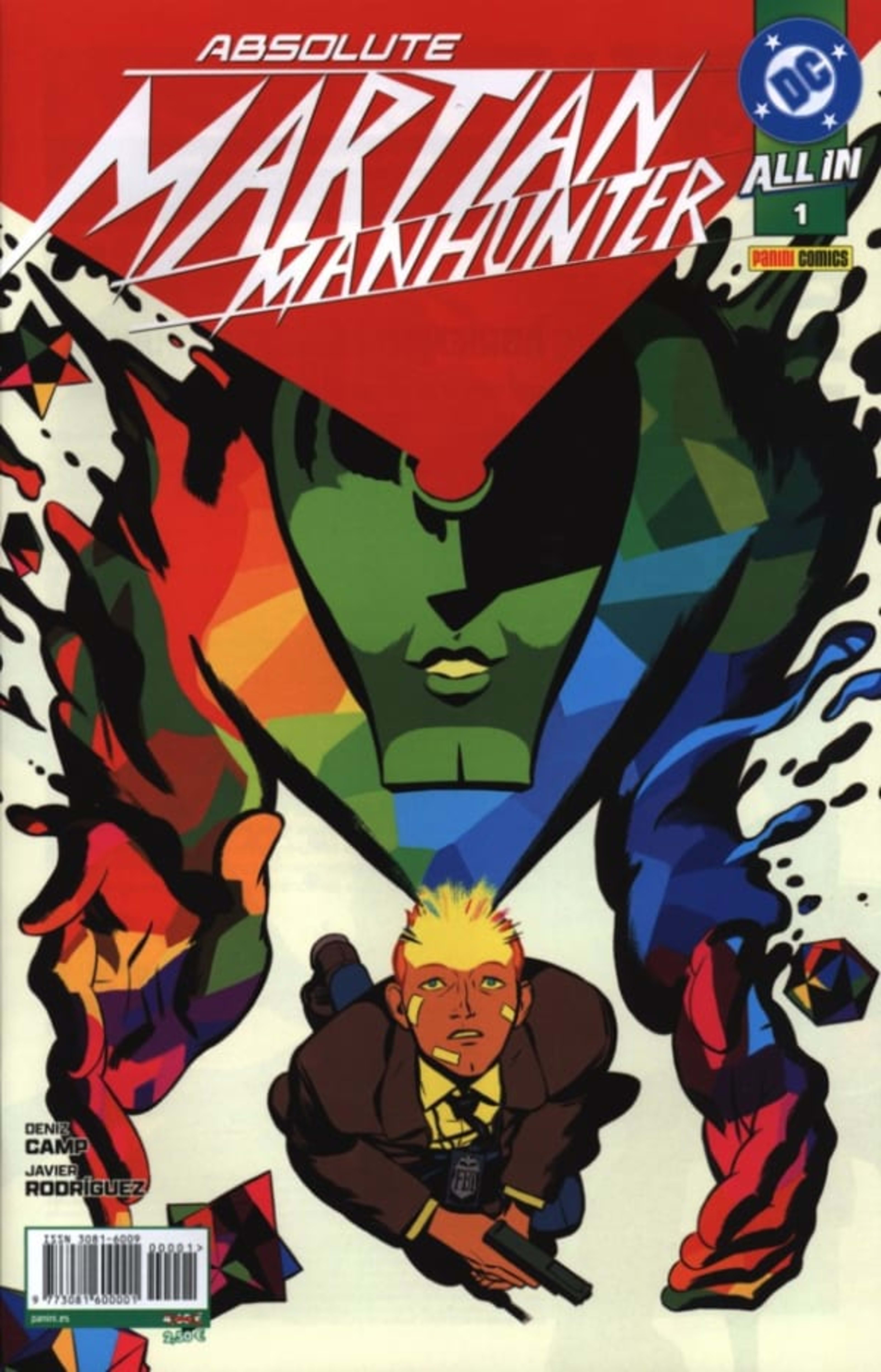 Absolute Martian Manhunter cover — © Panini España