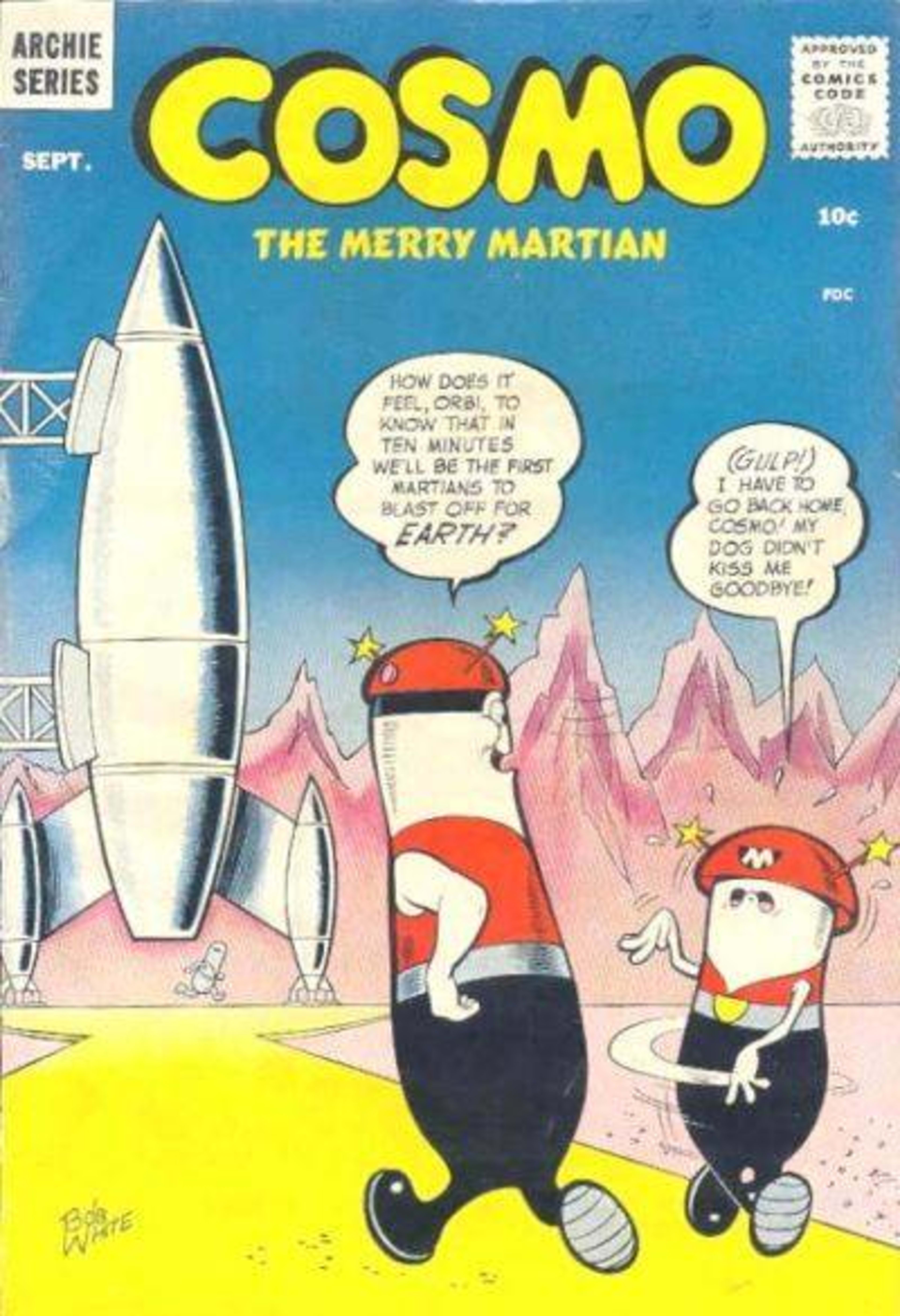 Cosmo the Merry Martian cover — © Archie Comics