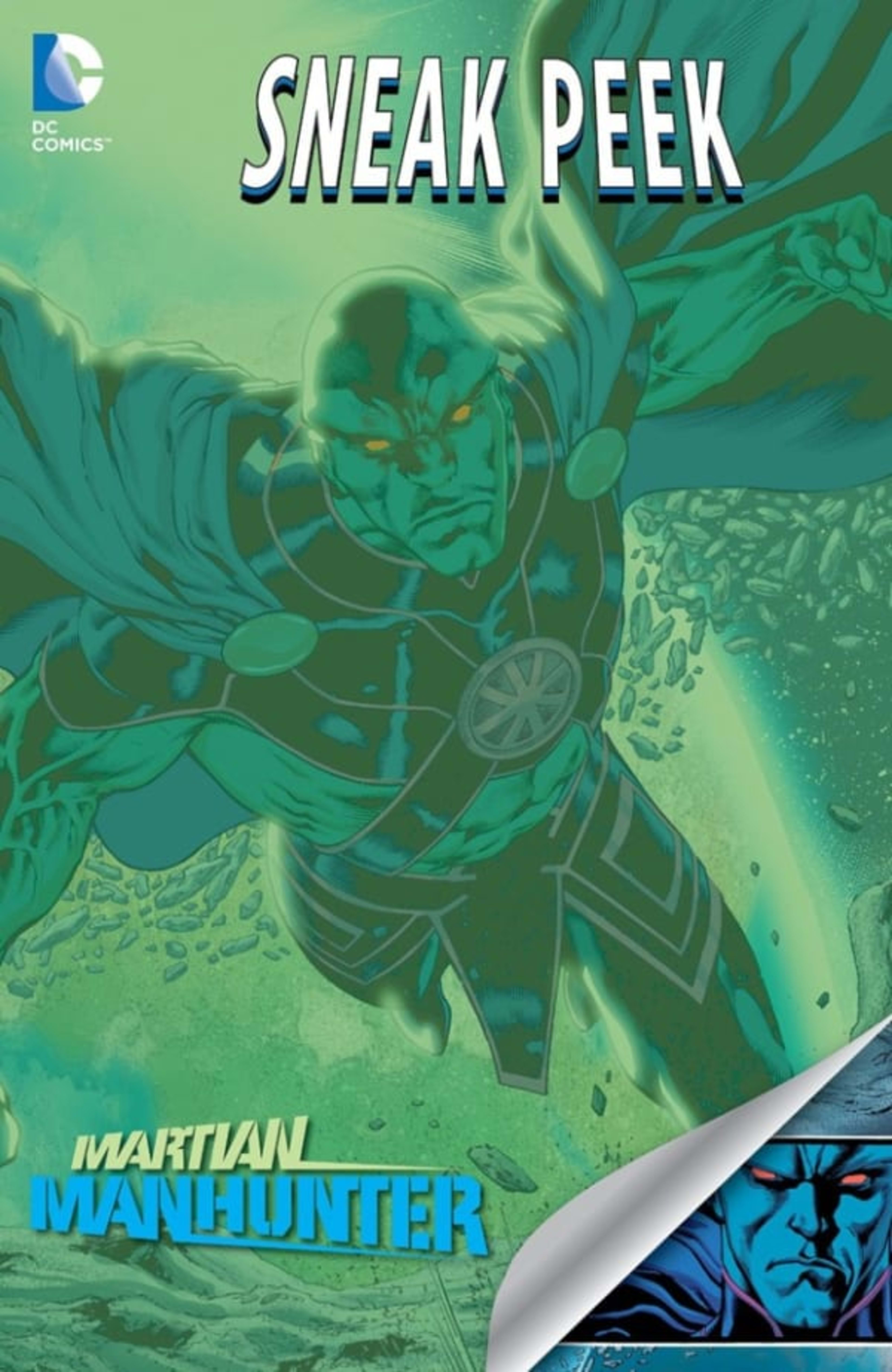 DC Sneak Peek: Martian Manhunter cover — © DC Comics