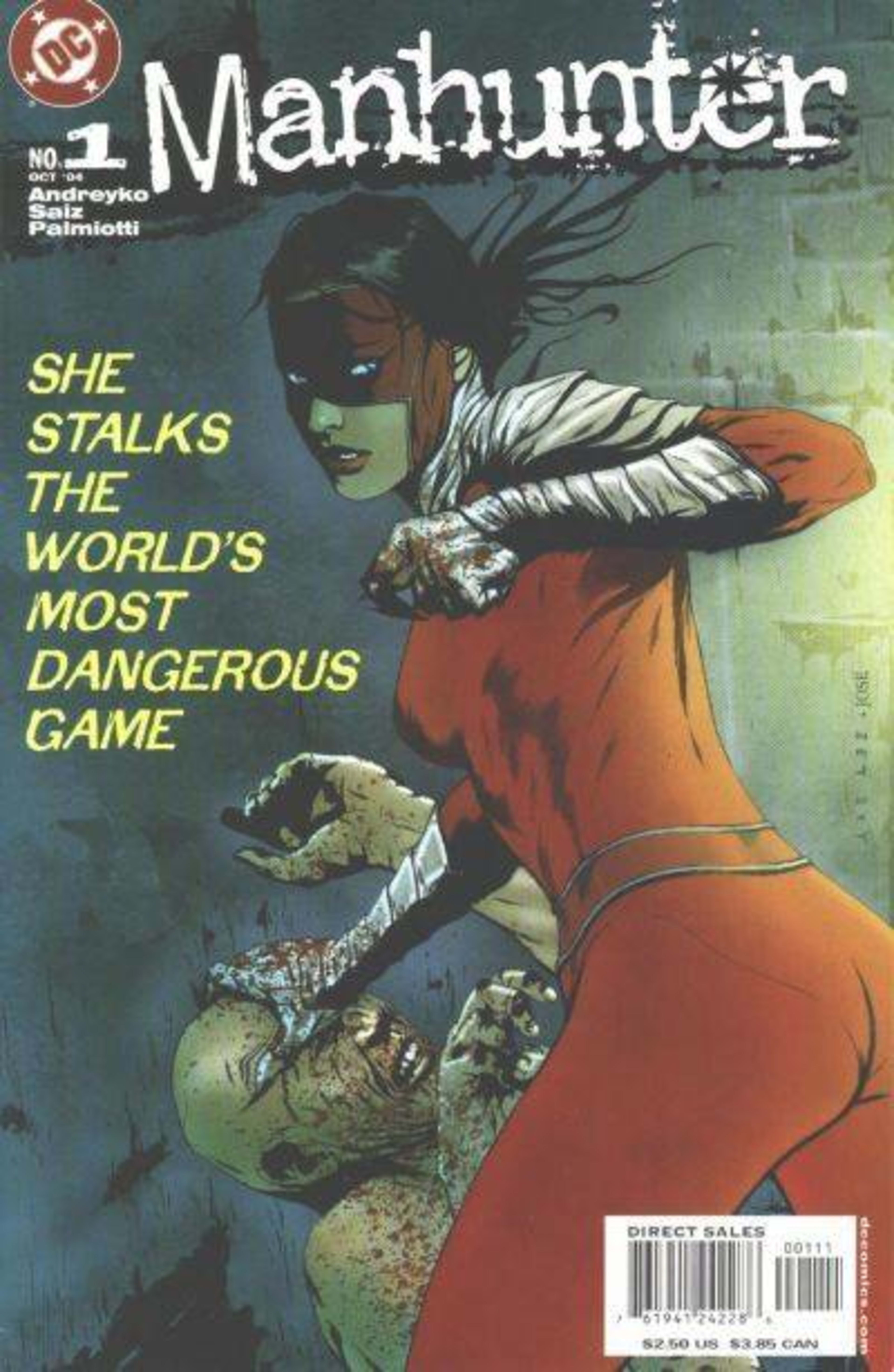 Manhunter cover — © DC Comics