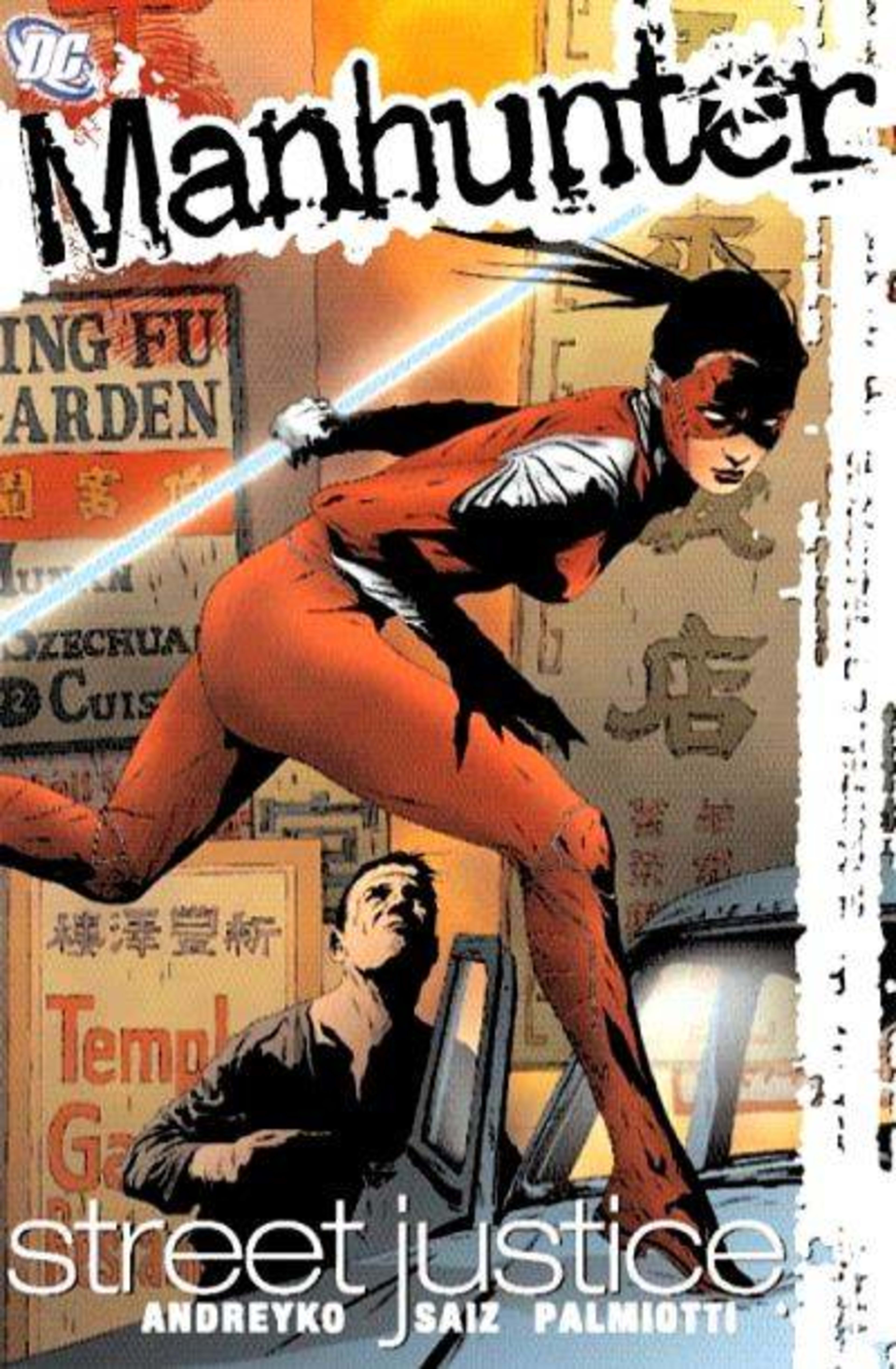Manhunter: Street Justice cover — © DC Comics