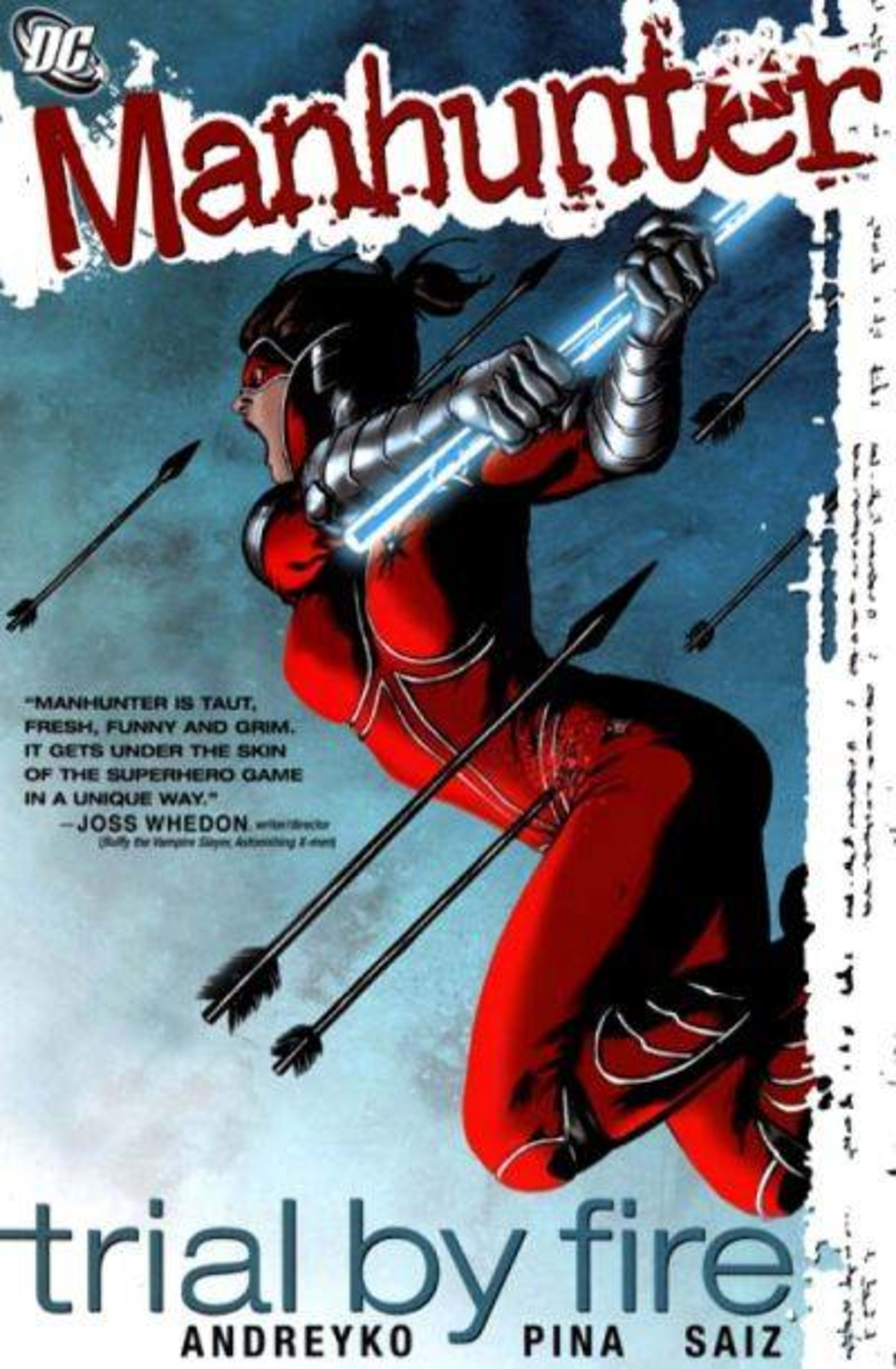 Manhunter: Trial by Fire cover — © DC Comics
