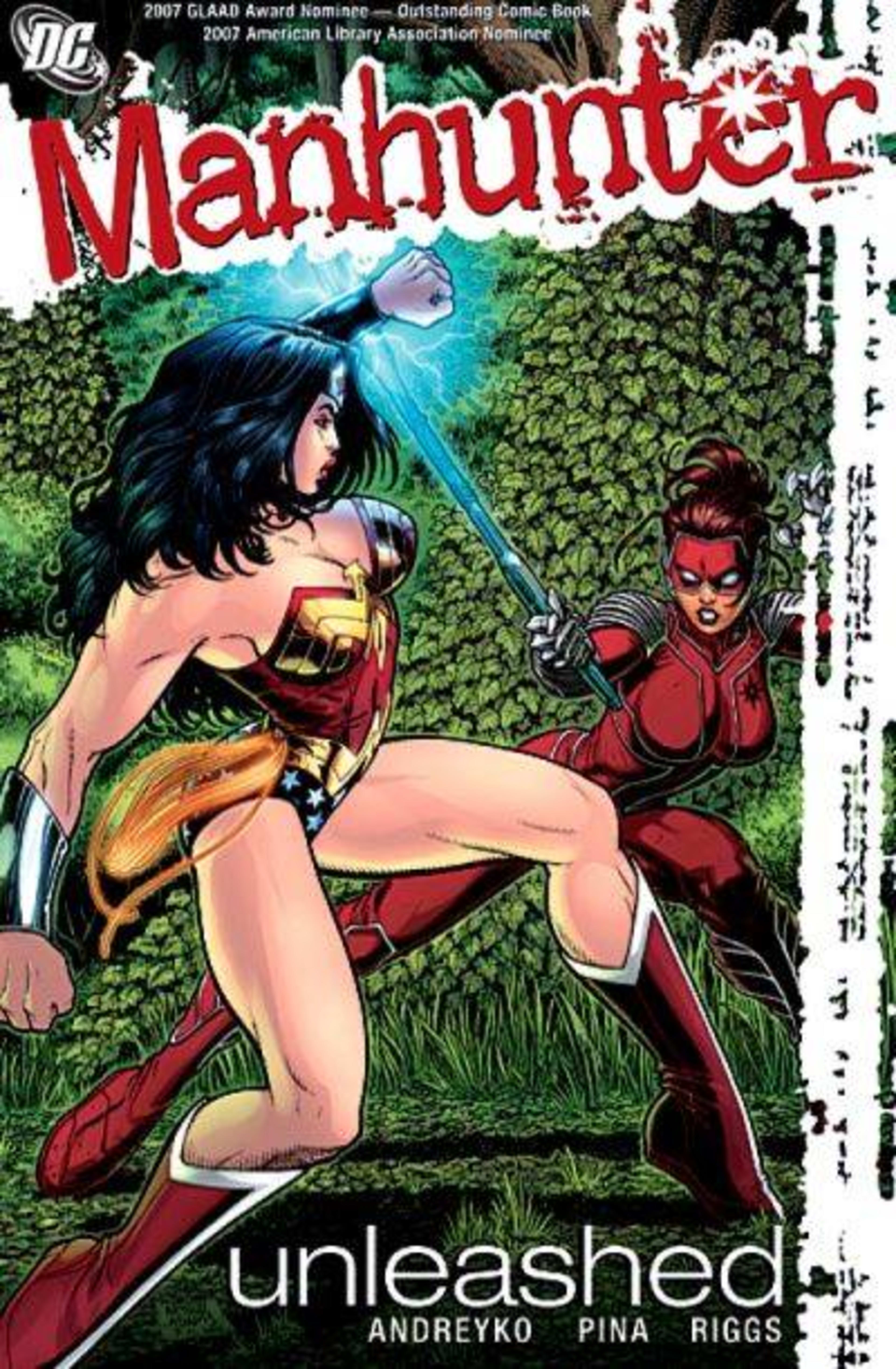 Manhunter: Unleashed cover — © DC Comics