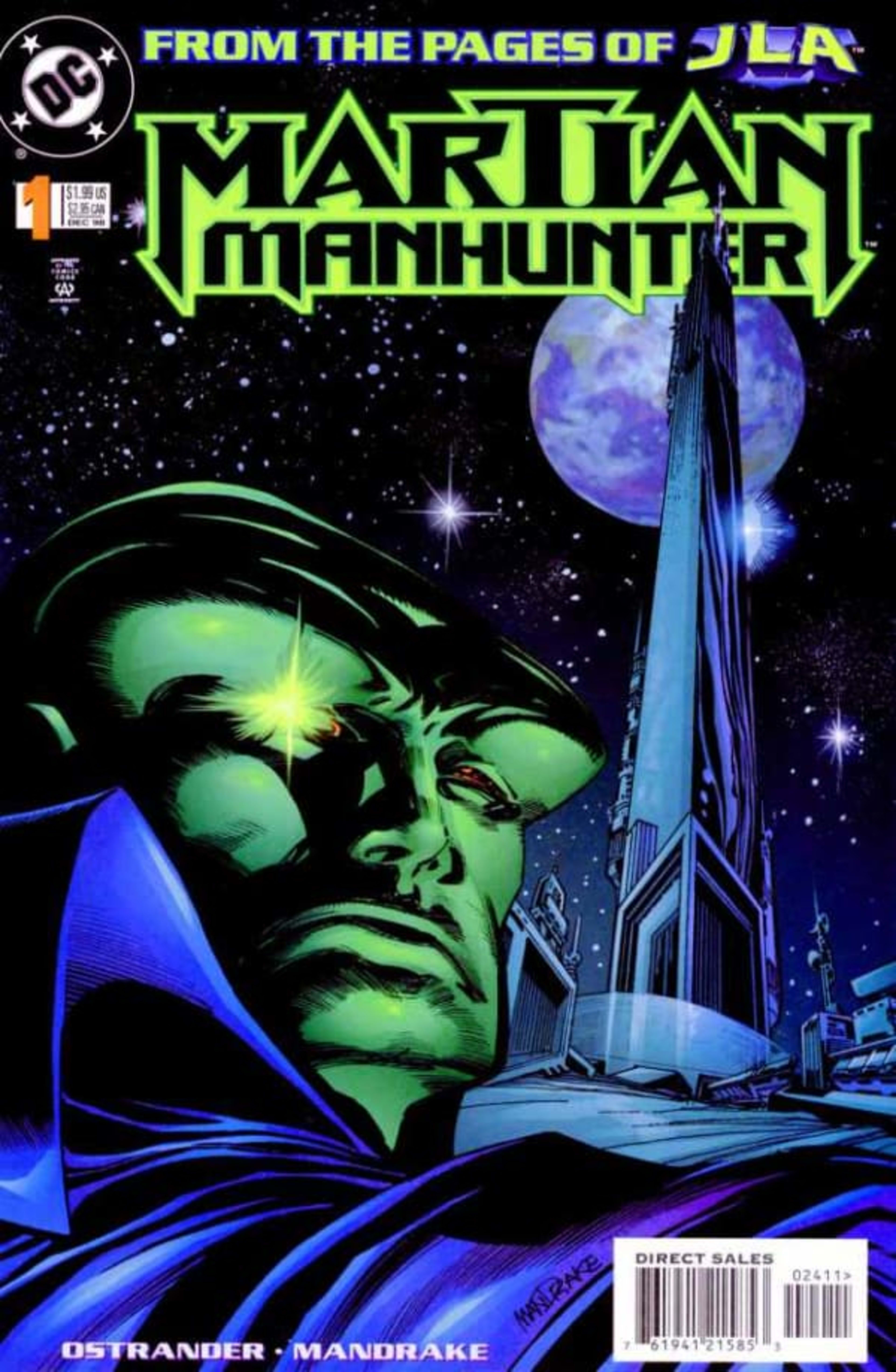 Martian Manhunter cover — © DC Comics