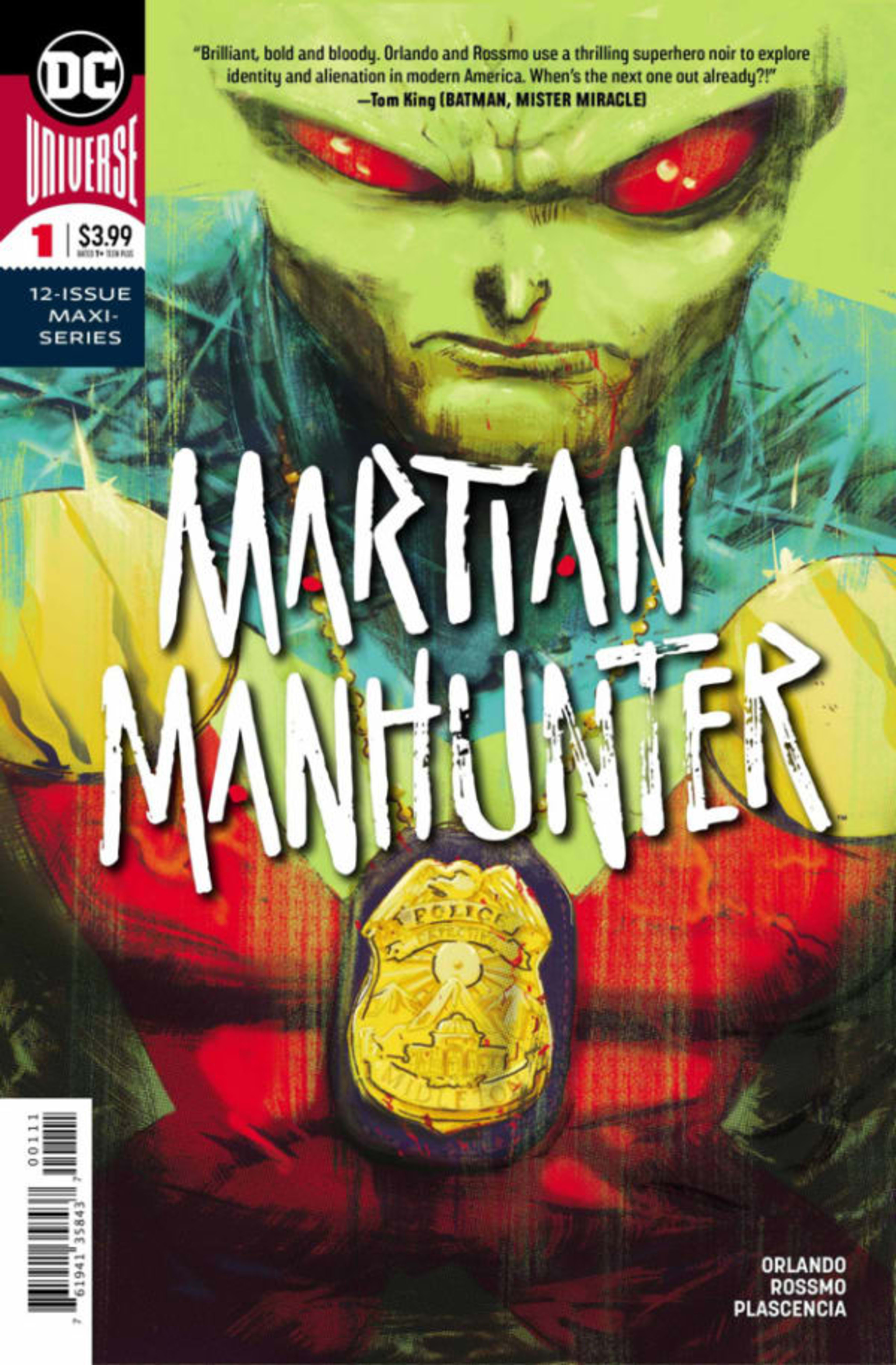 Martian Manhunter cover — © DC Comics