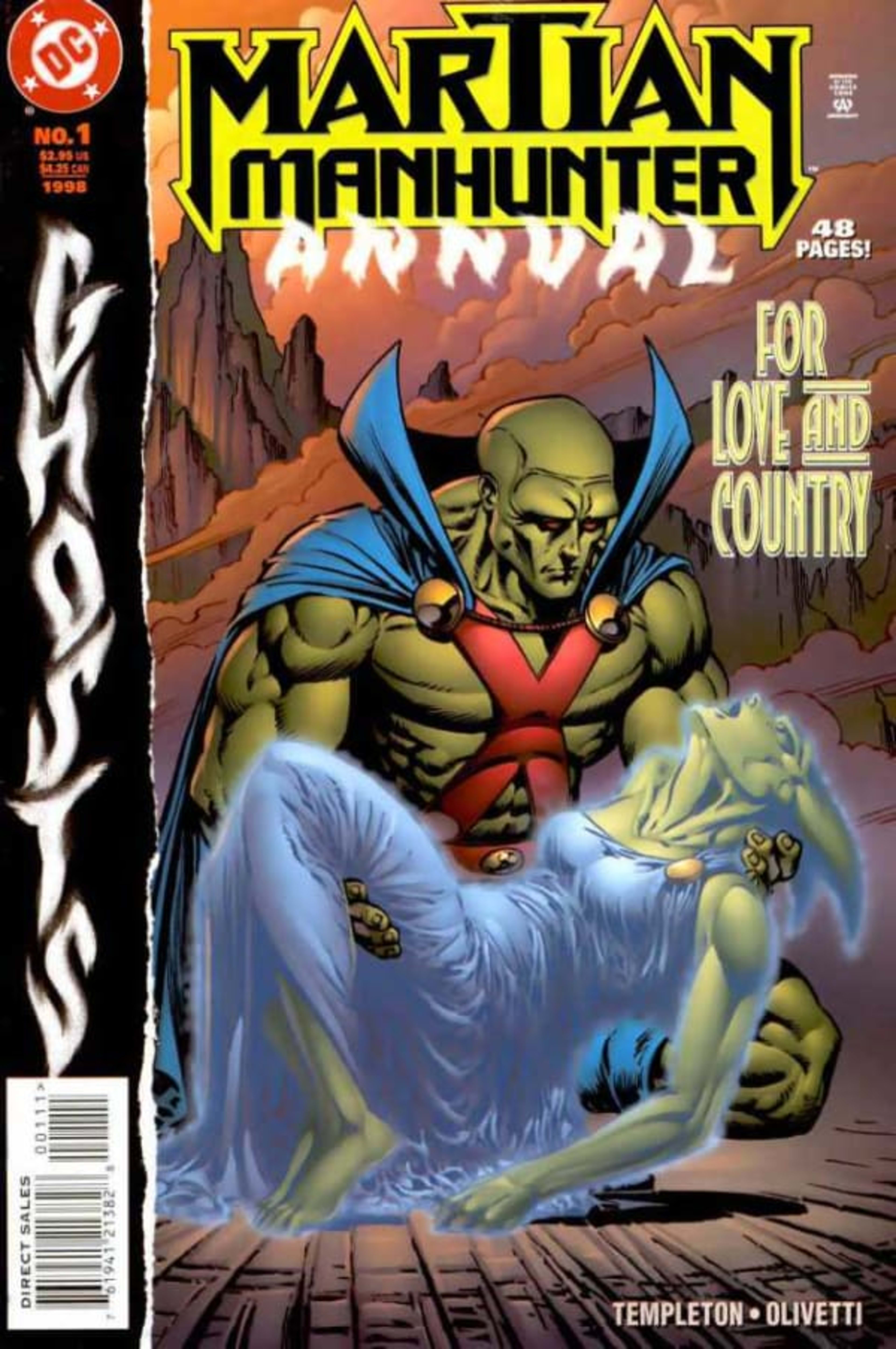 Martian Manhunter Annual cover — © DC Comics