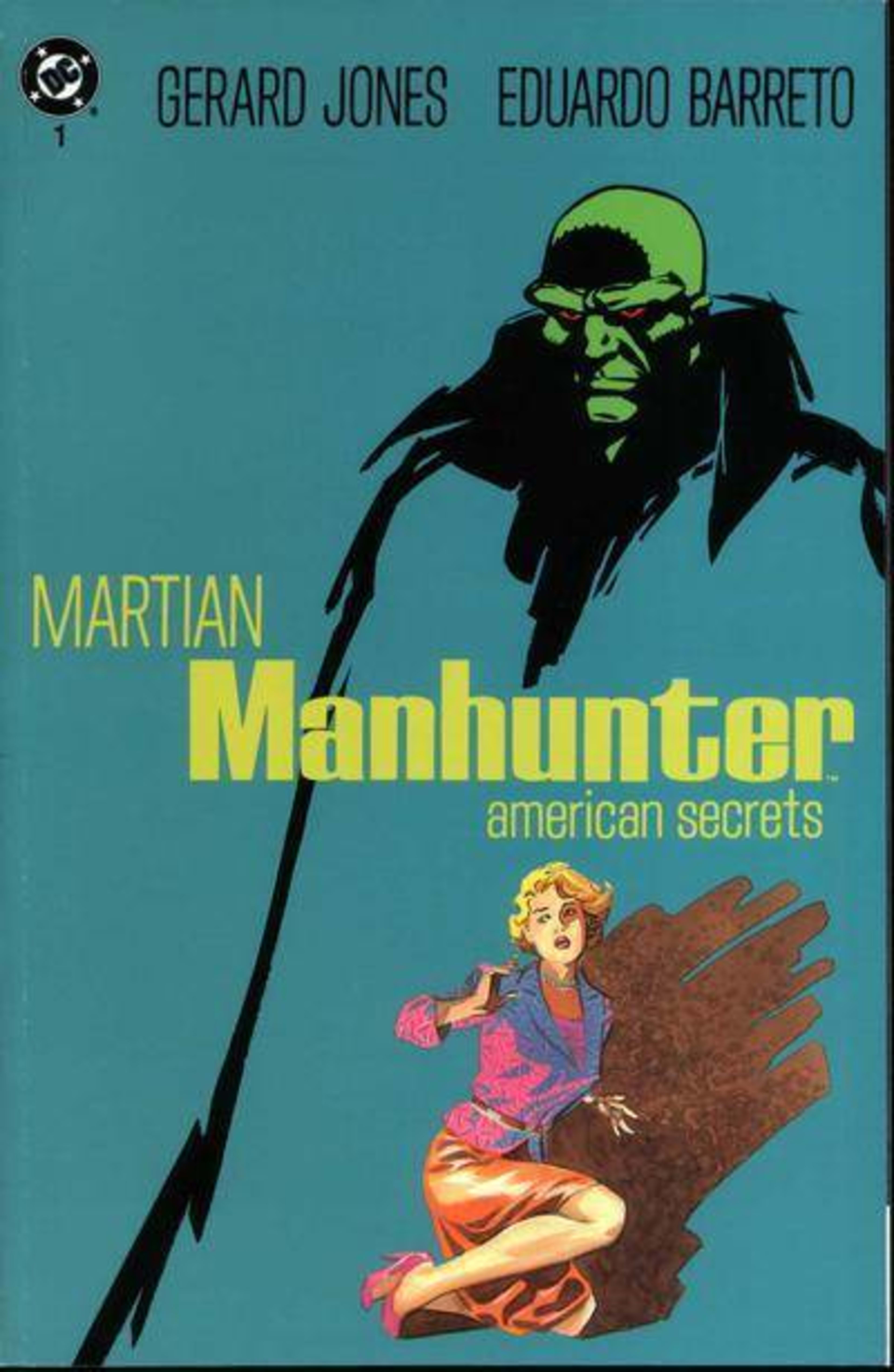Martian Manhunter: American Secrets cover — © DC Comics