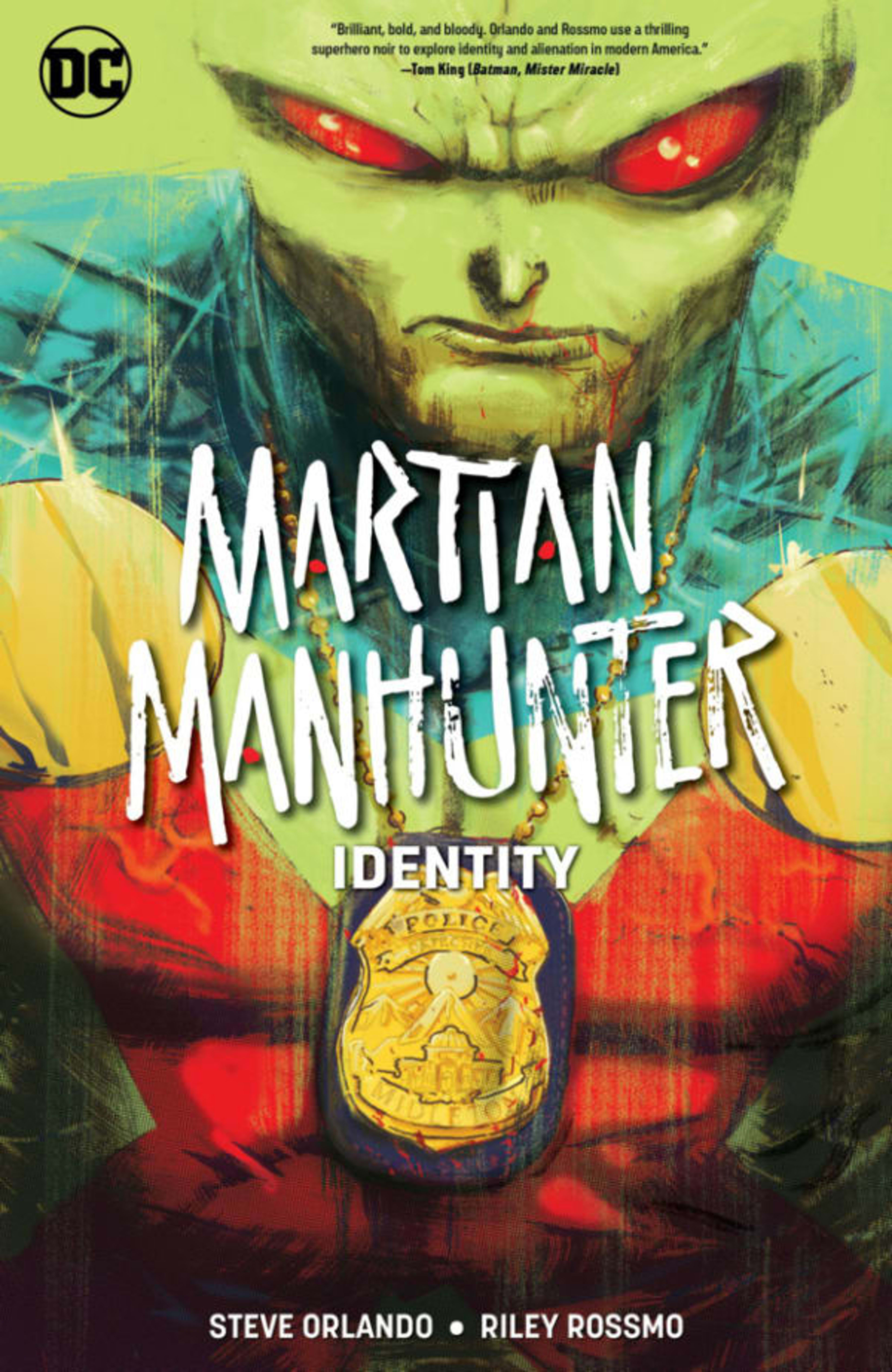 Martian Manhunter: Identity cover — © DC Comics