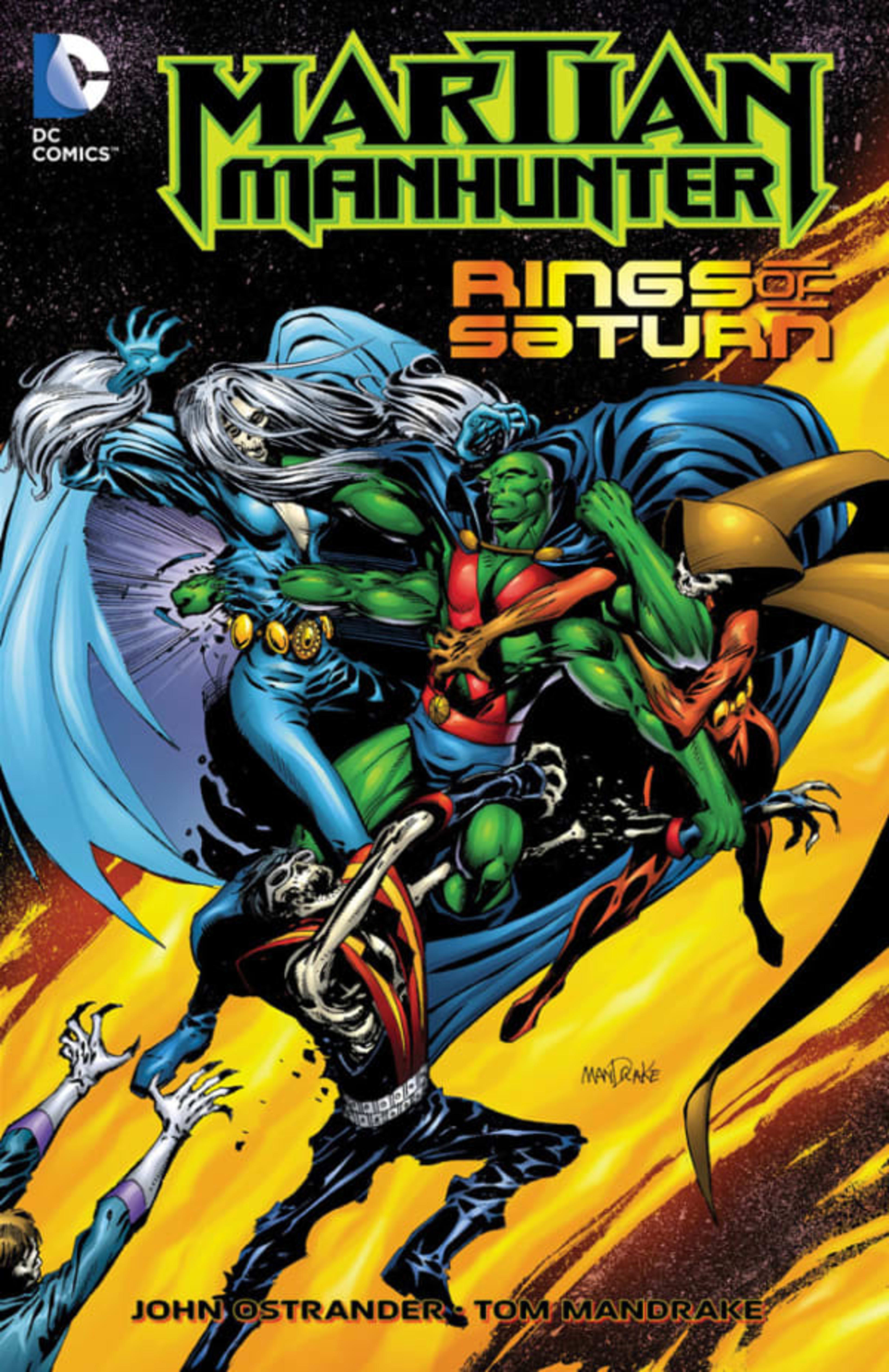Martian Manhunter: Rings of Saturn cover — © DC Comics