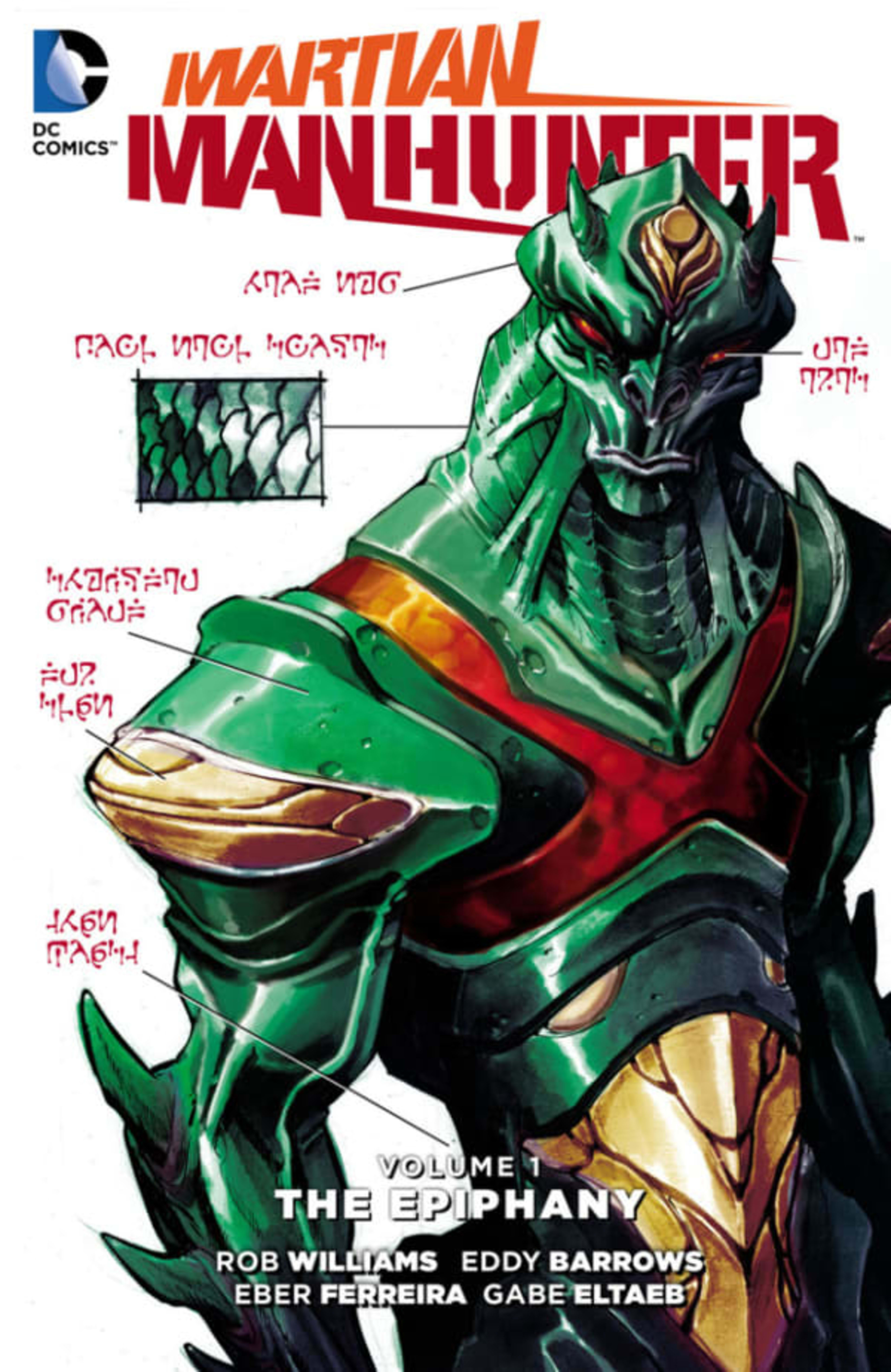 Martian Manhunter: The Epiphany cover — © DC Comics
