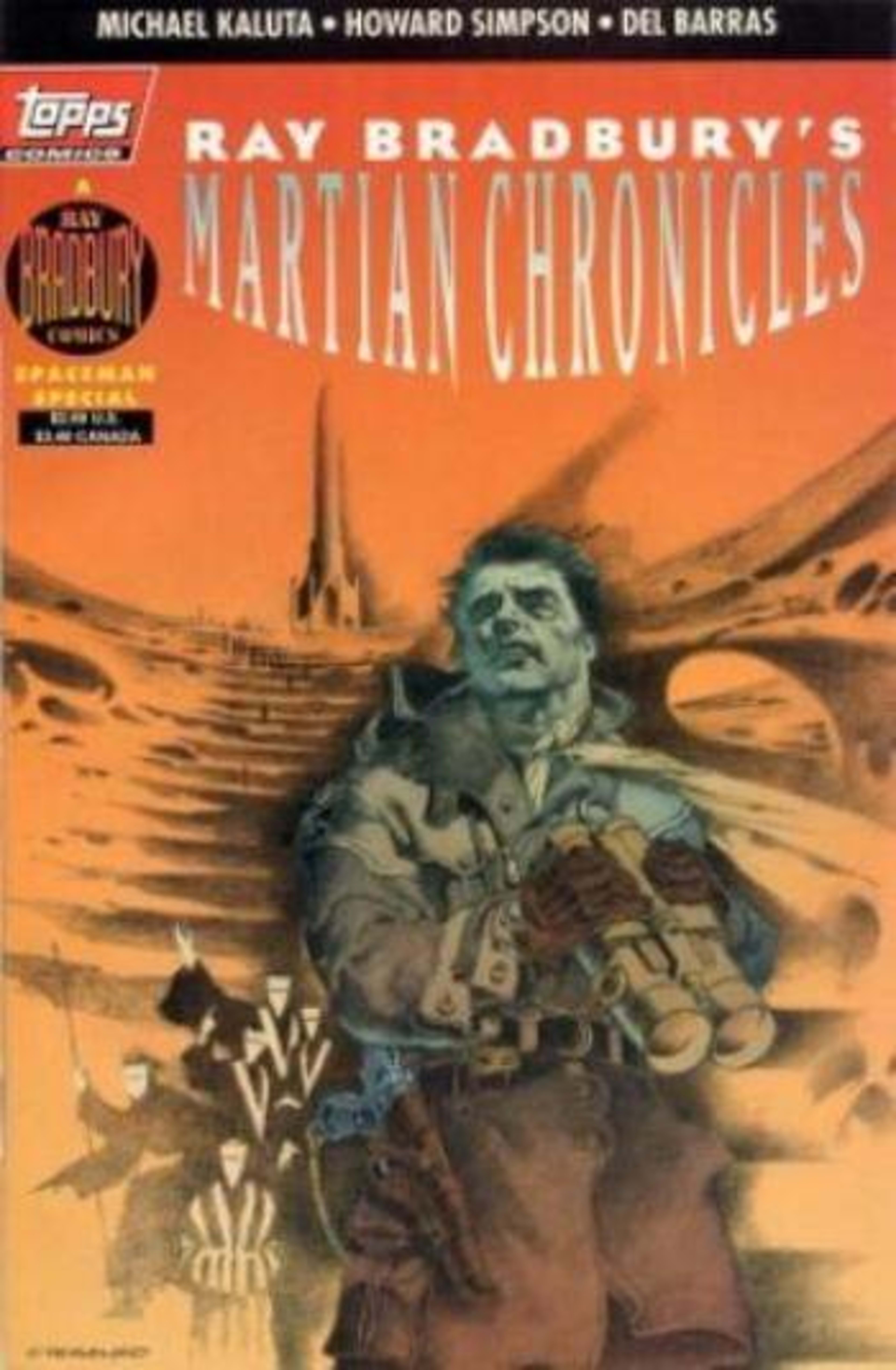 Ray Bradbury Comics: Martian Chronicles cover — © Topps Comics