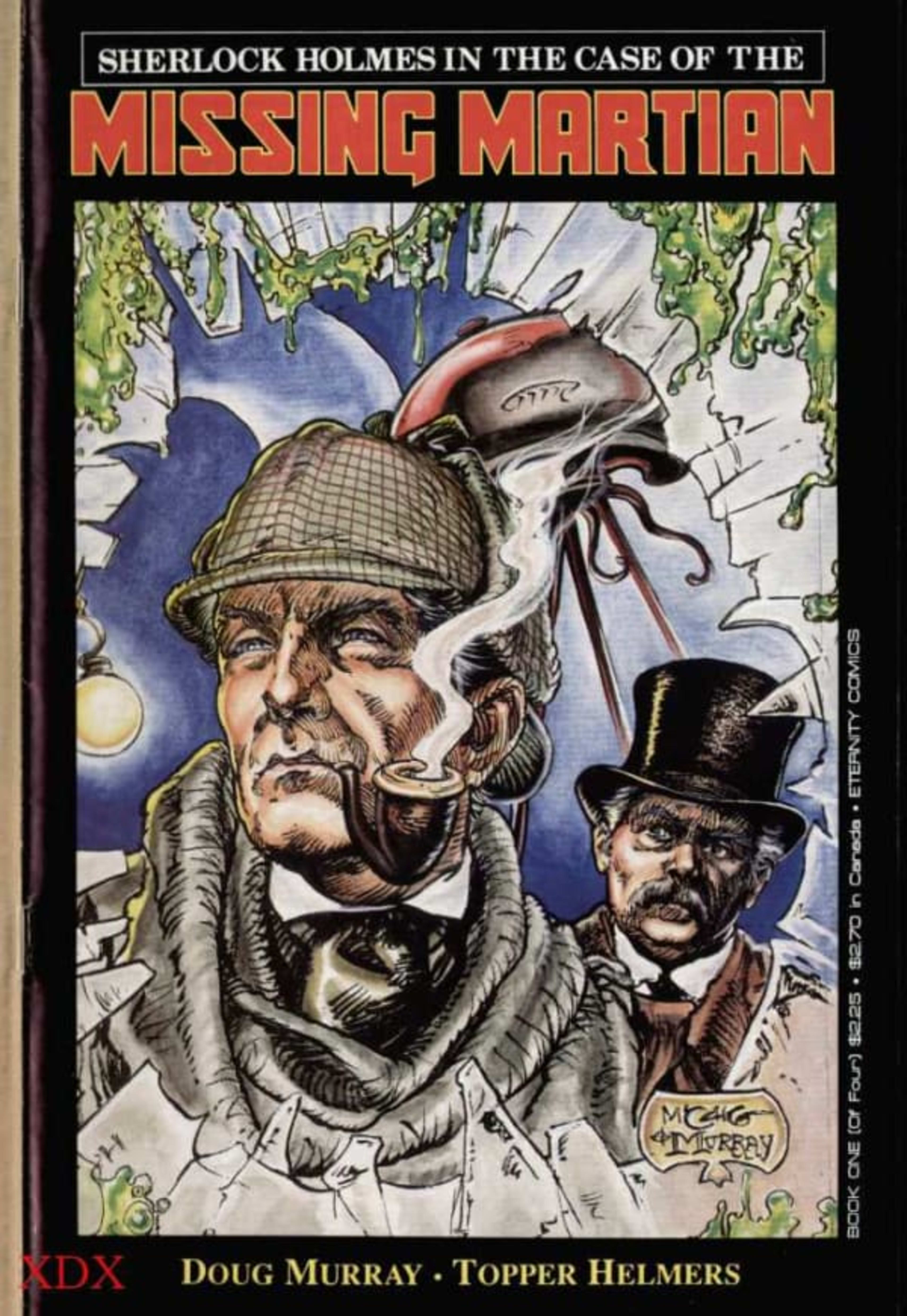 Sherlock Holmes in the Case of the Missing Martian cover — © Eternity