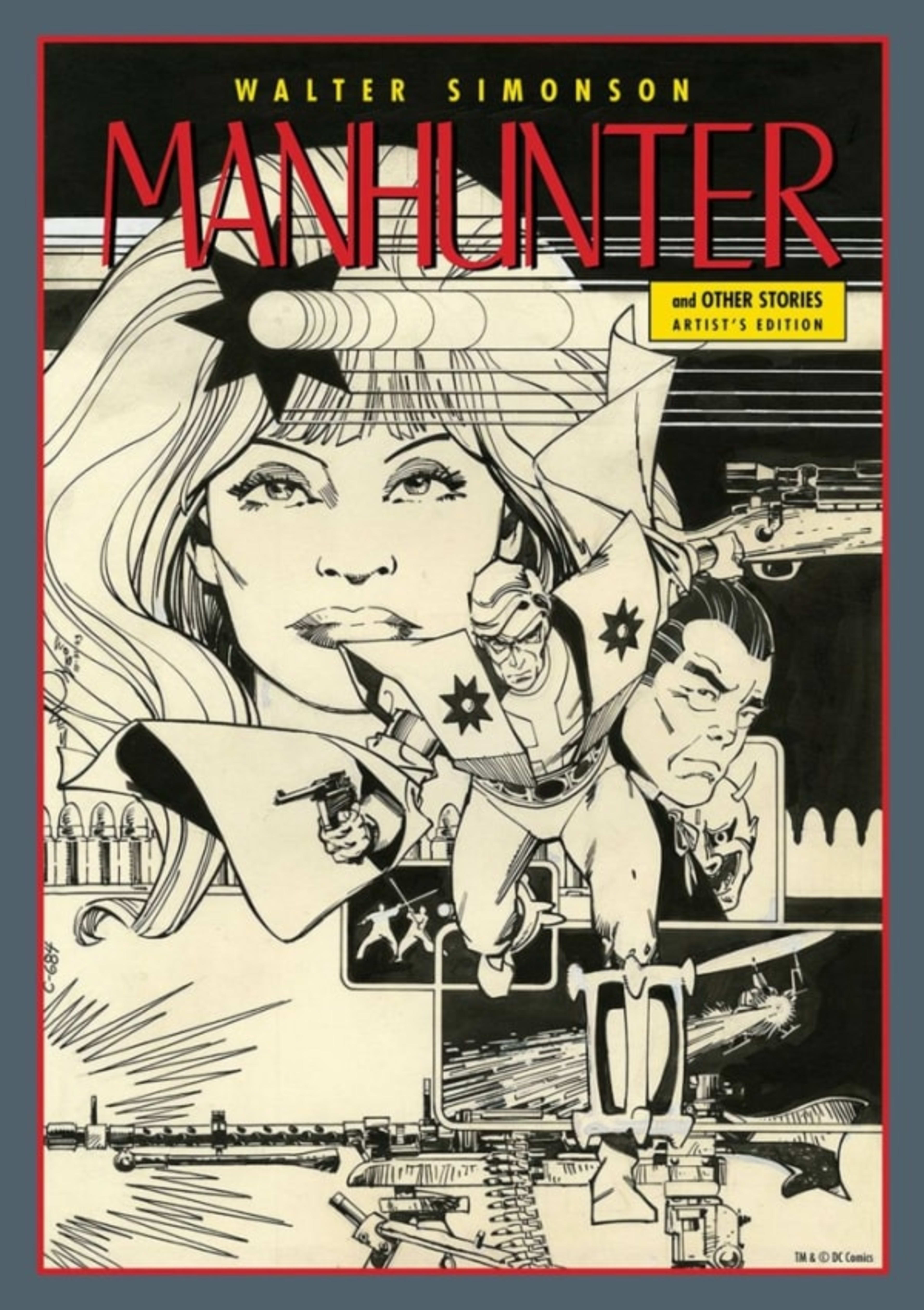 Walter Simonson’s Manhunter & Other Stories Artist’s Edition cover — © IDW Publishing