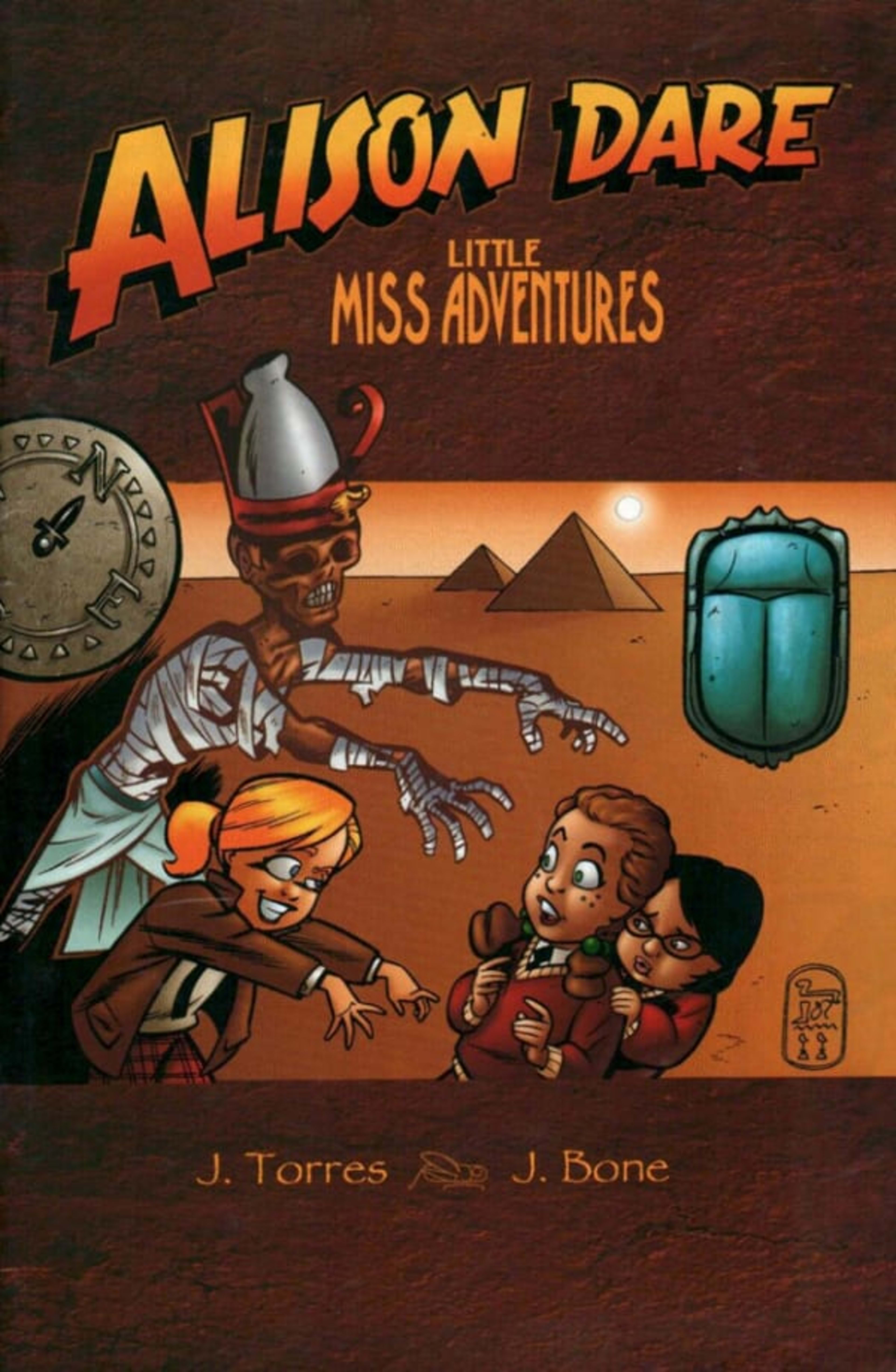 Alison Dare: Little Miss Adventures cover — © Oni Press