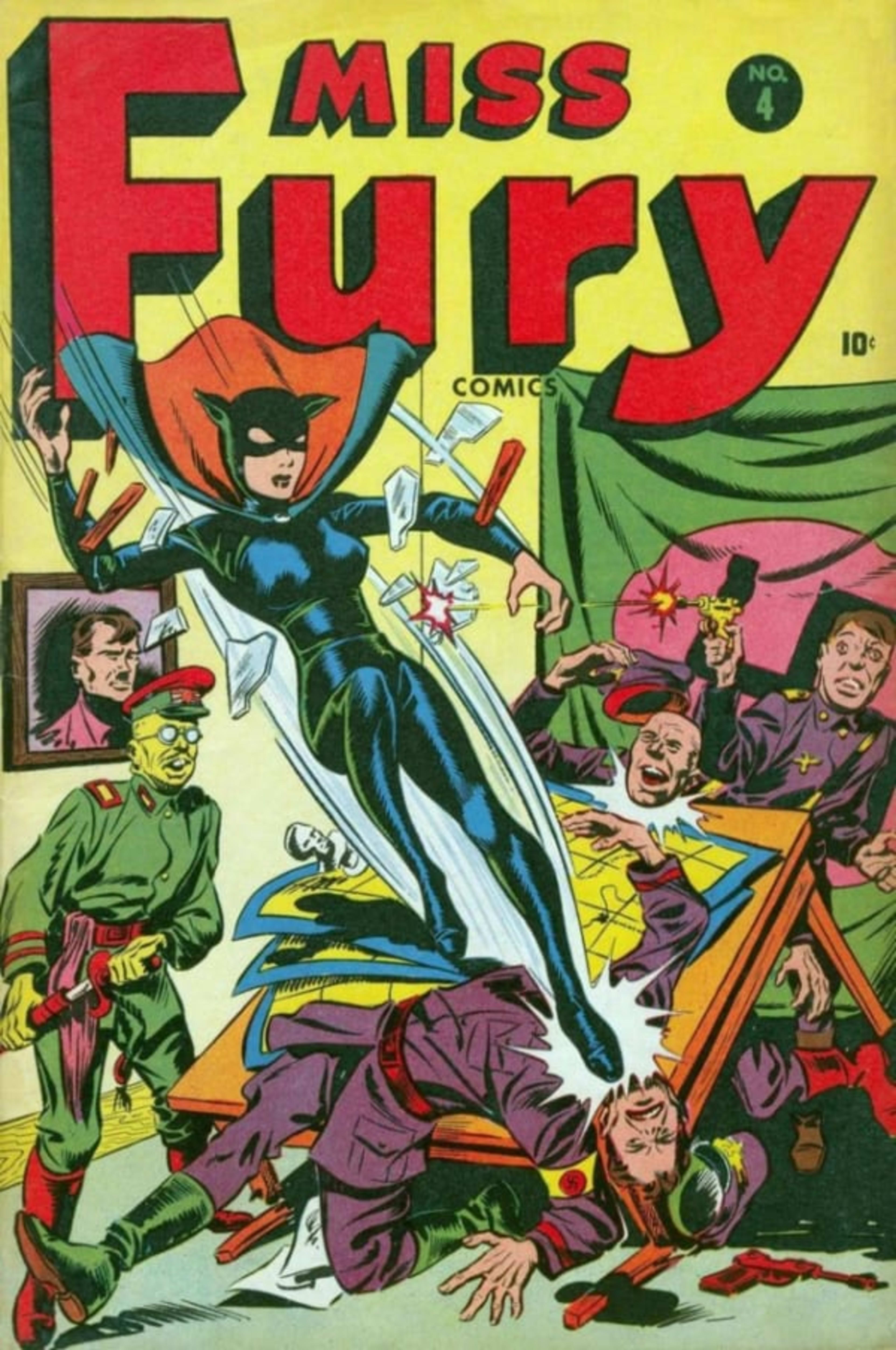 Miss Fury Comics 4
