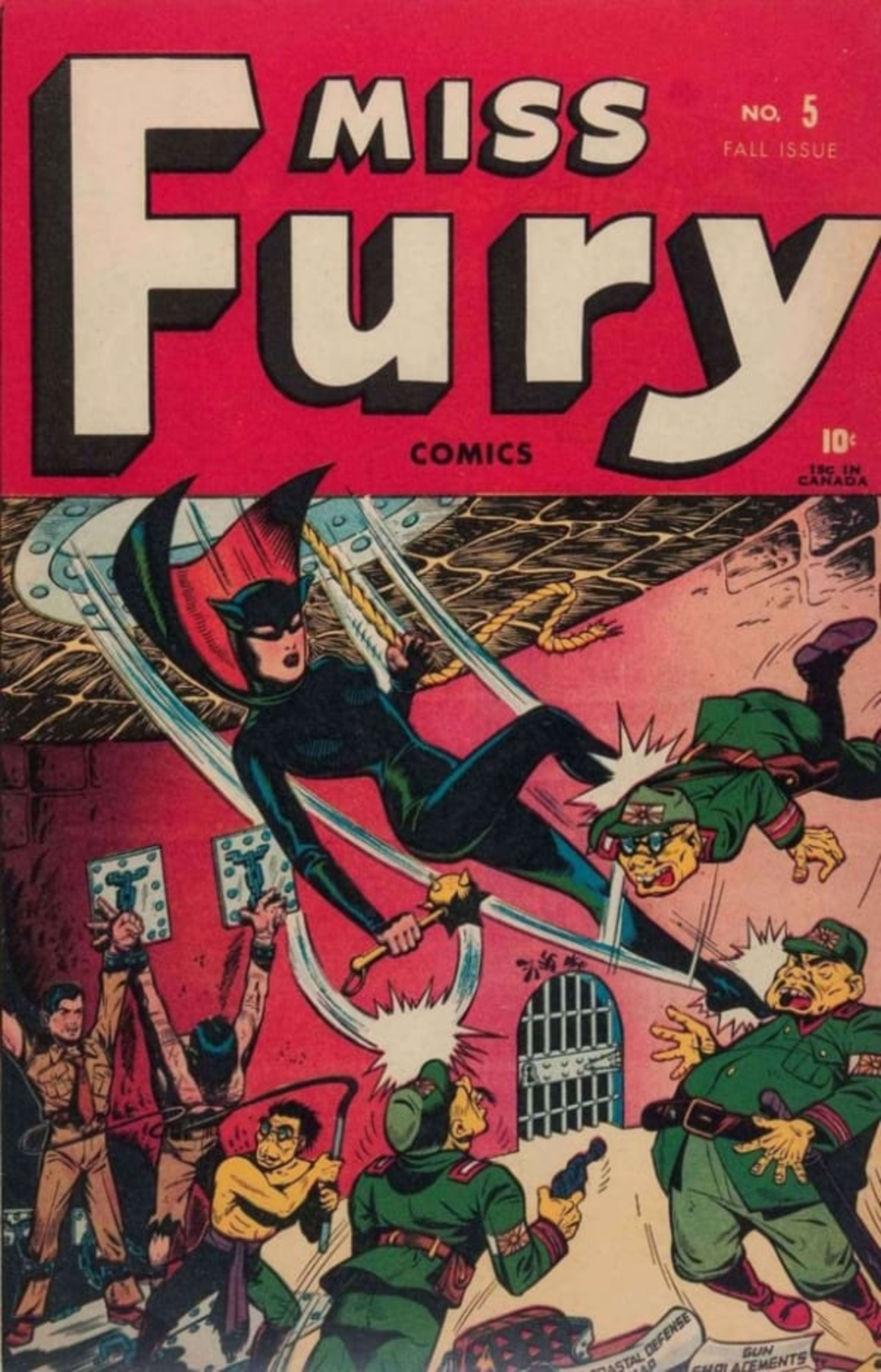 Miss Fury Comics 5