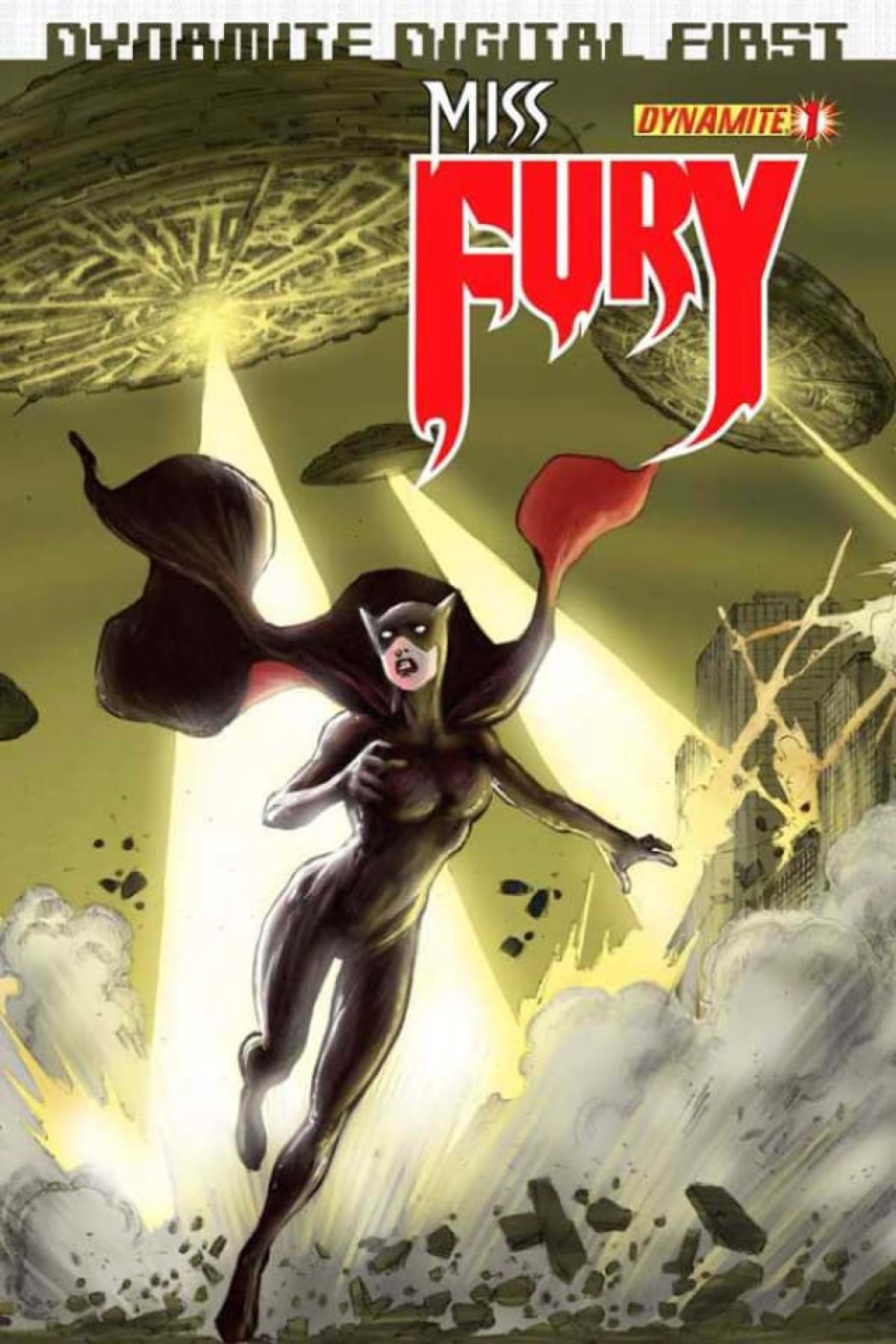 Miss Fury Digital First cover — © Dynamite Entertainment