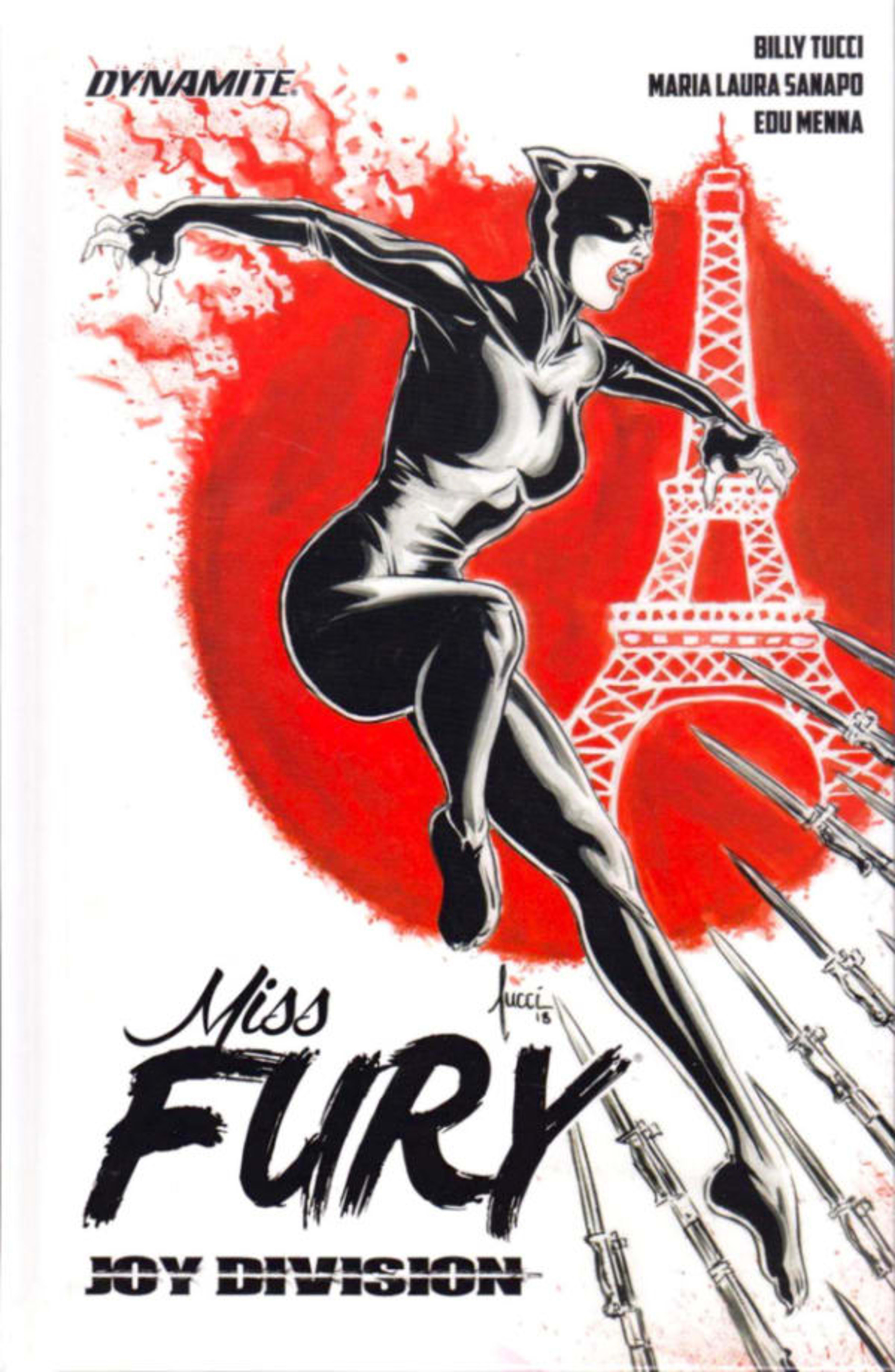 Miss Fury: Joy Division cover — © Dynamite Entertainment