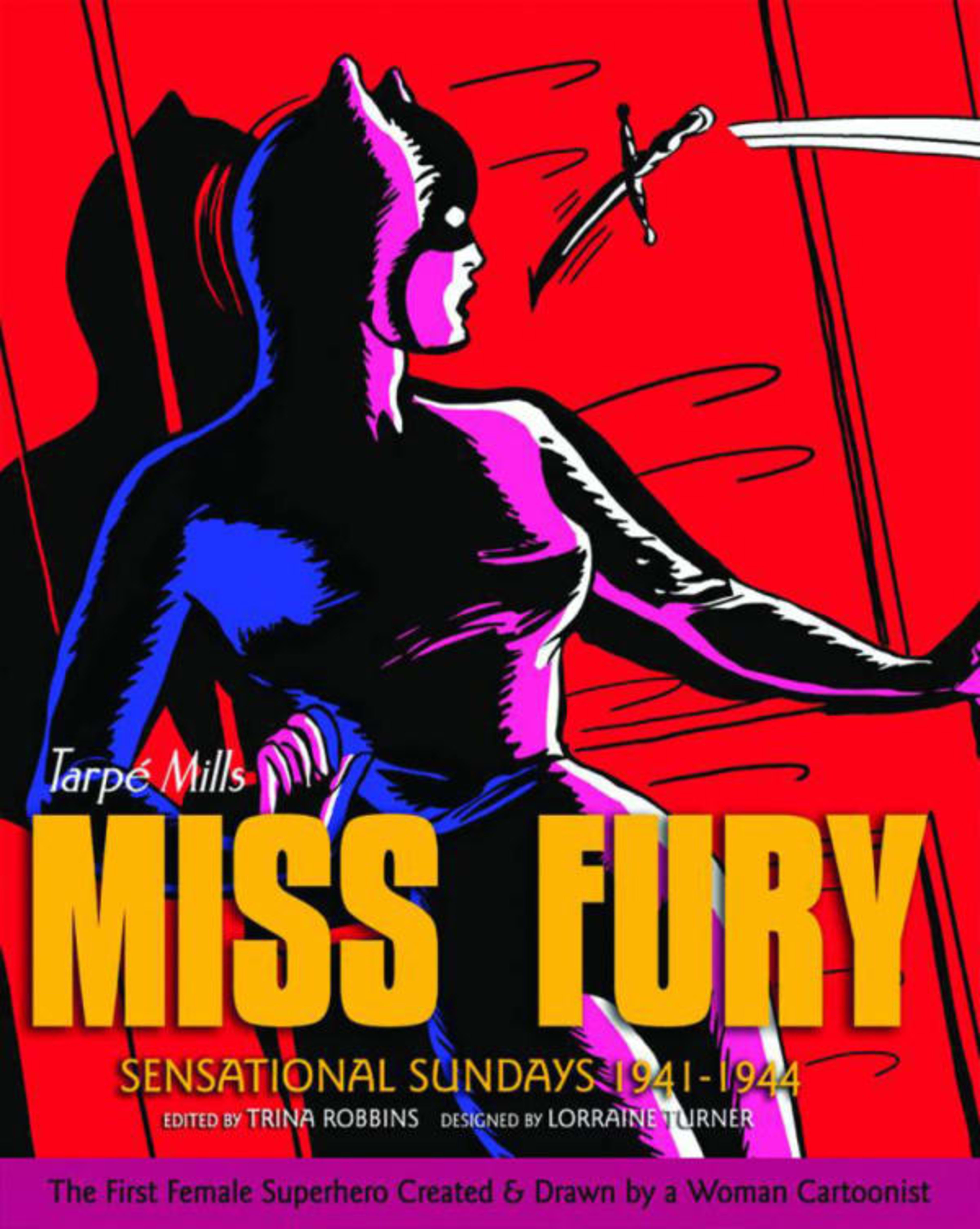 Miss Fury: Sensational Sundays 1941-1944 cover — © IDW Publishing