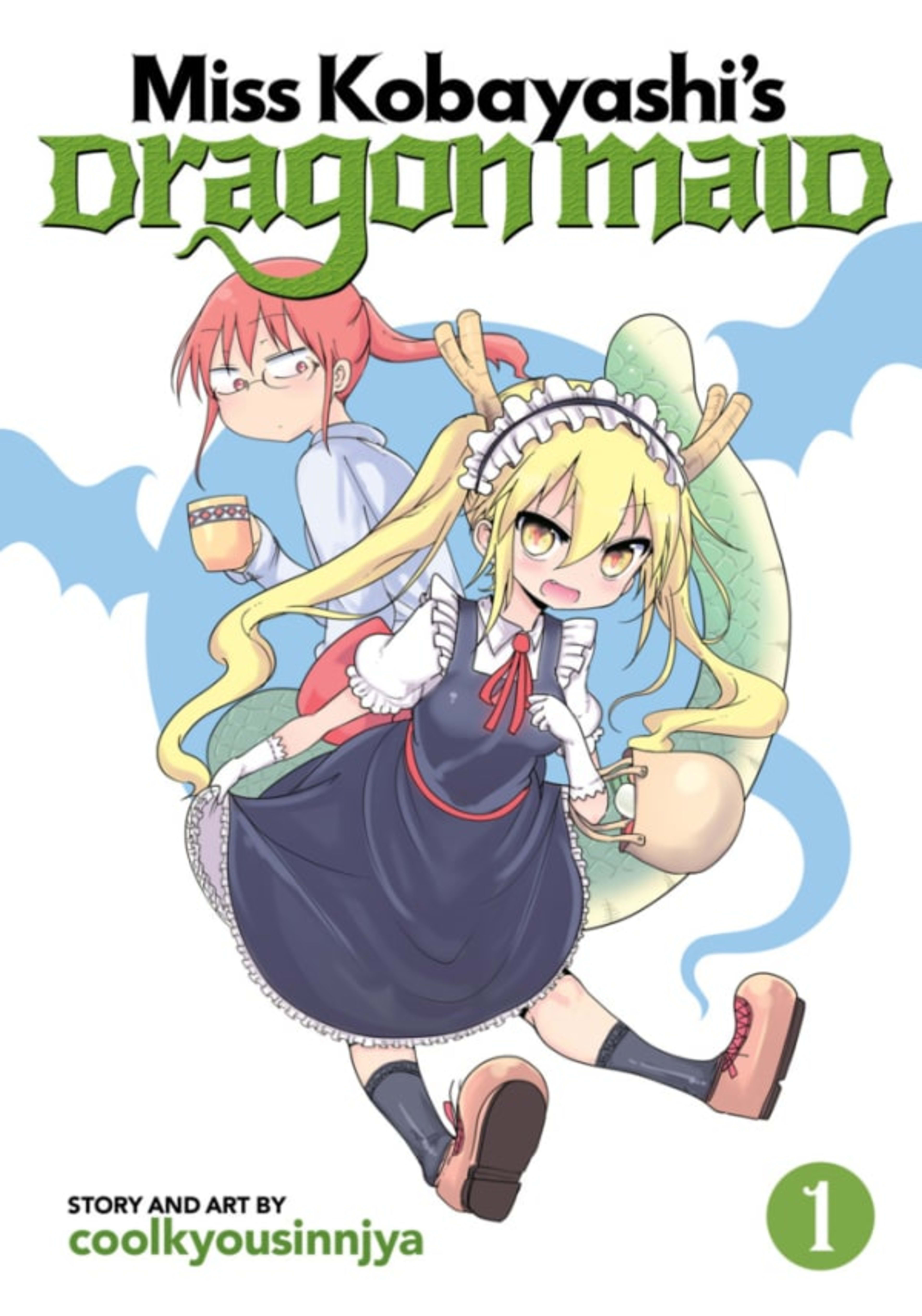 Miss Kobayashi's Dragon Maid cover — © Seven Seas Entertainment