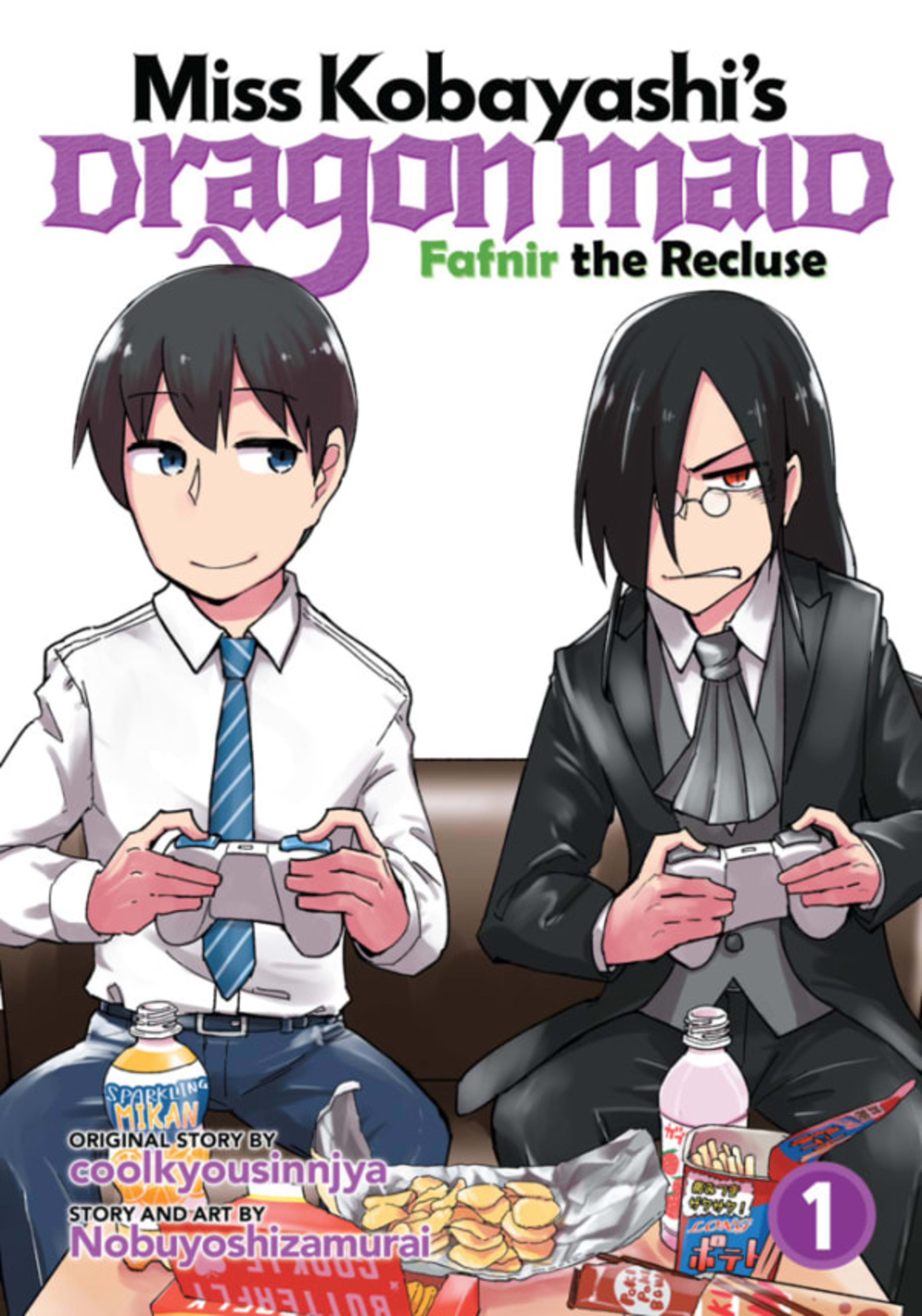 Miss Kobayashi’s Dragon Maid - Fafnir the Recluse cover — © Seven Seas Entertainment