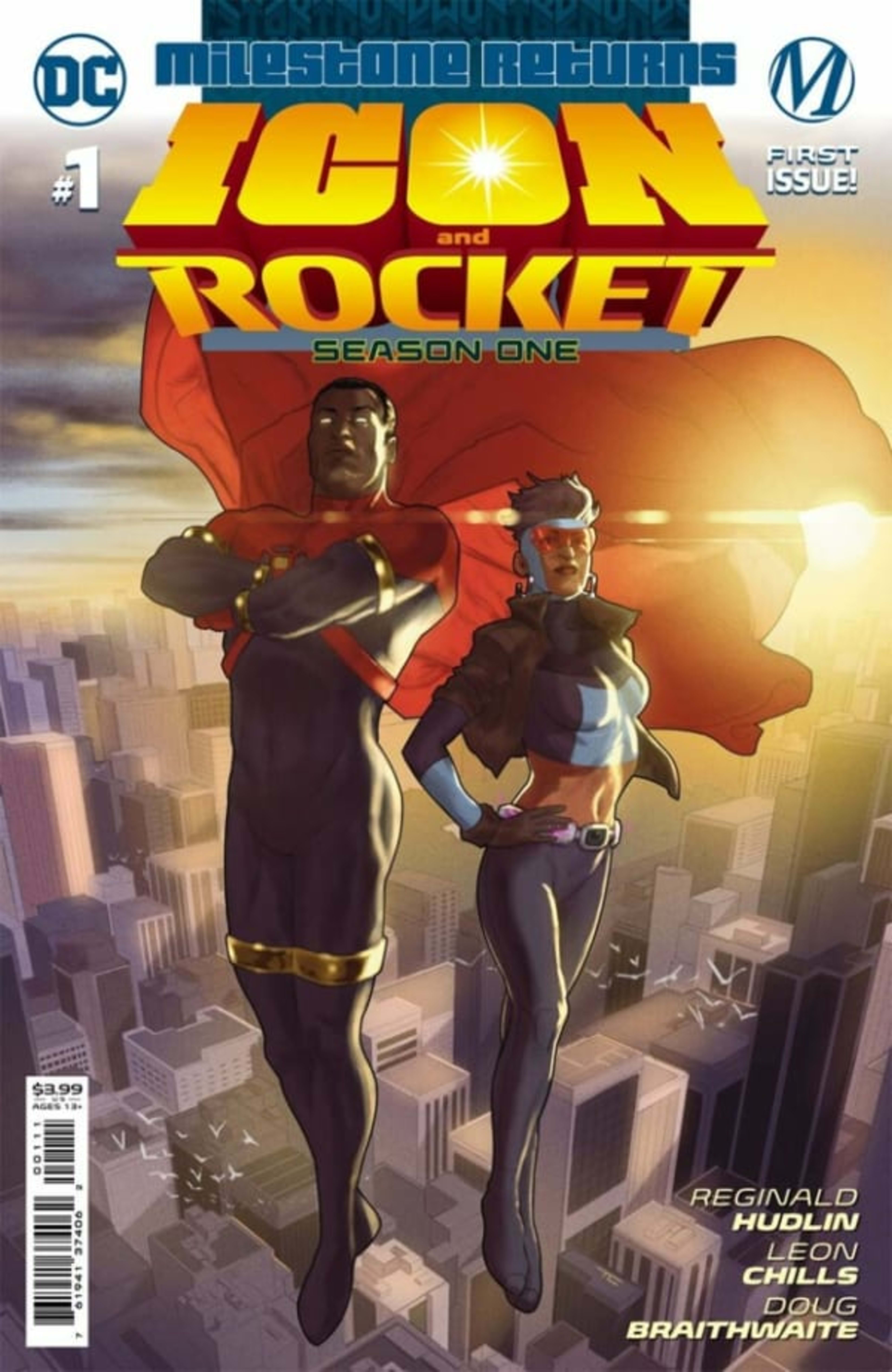 Icon & Rocket: Season One cover — © DC Comics