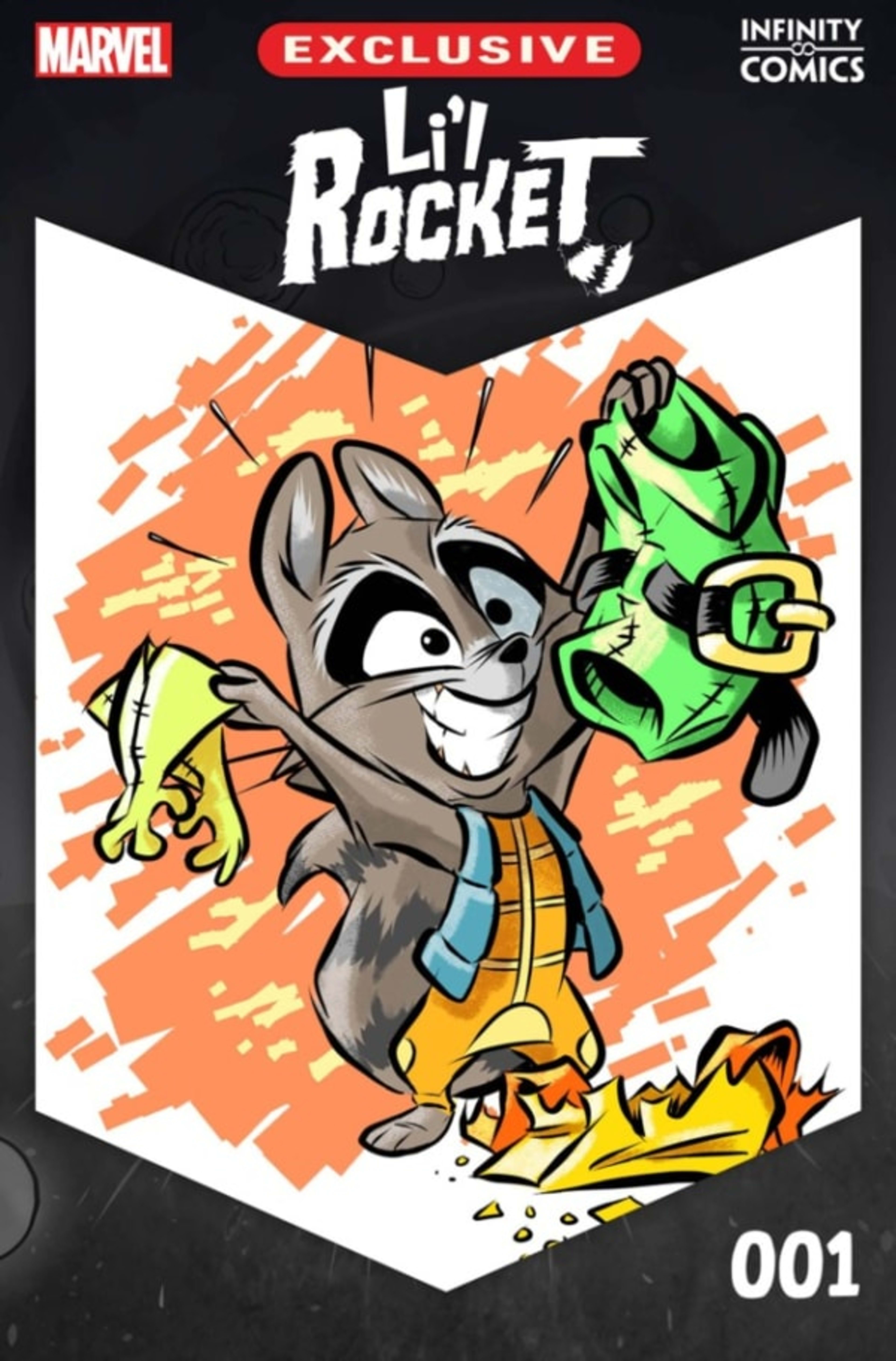 Li'l Rocket Infinity Comic cover — © Marvel