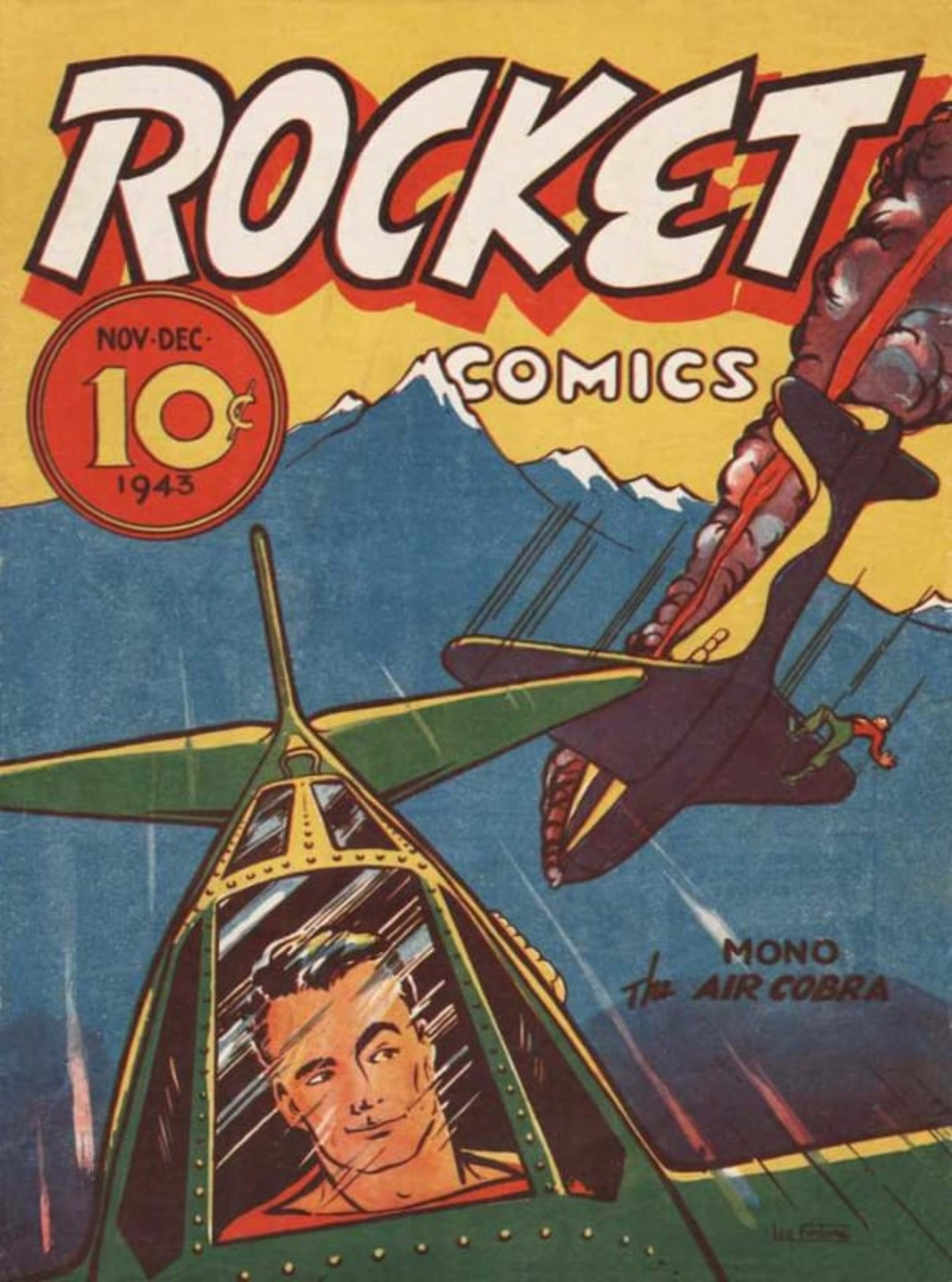 Rocket Comics cover — © Maple Leaf Publishing