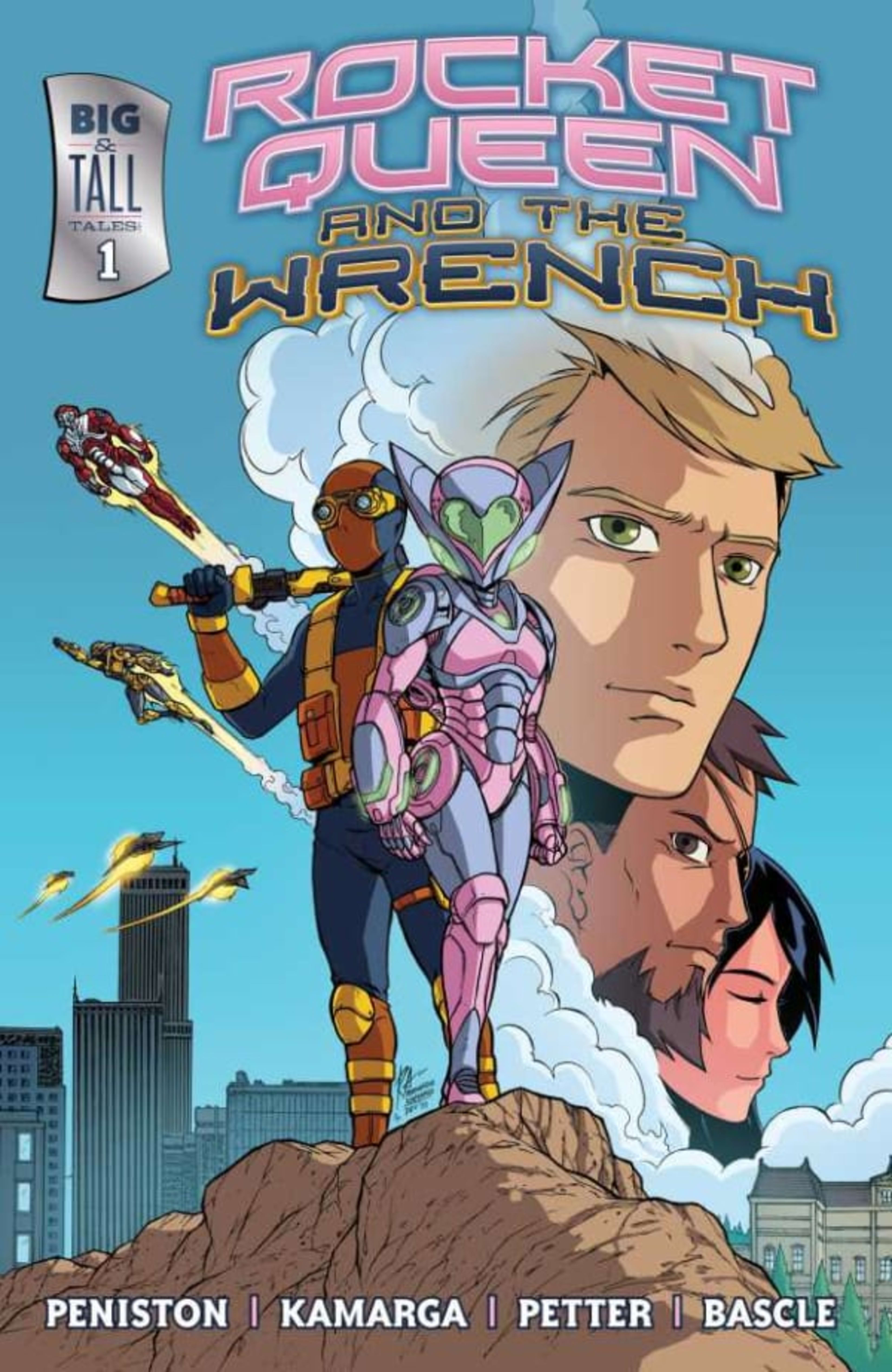 Rocket Queen and The Wrench cover — © Big & Tall Tales, Inc.
