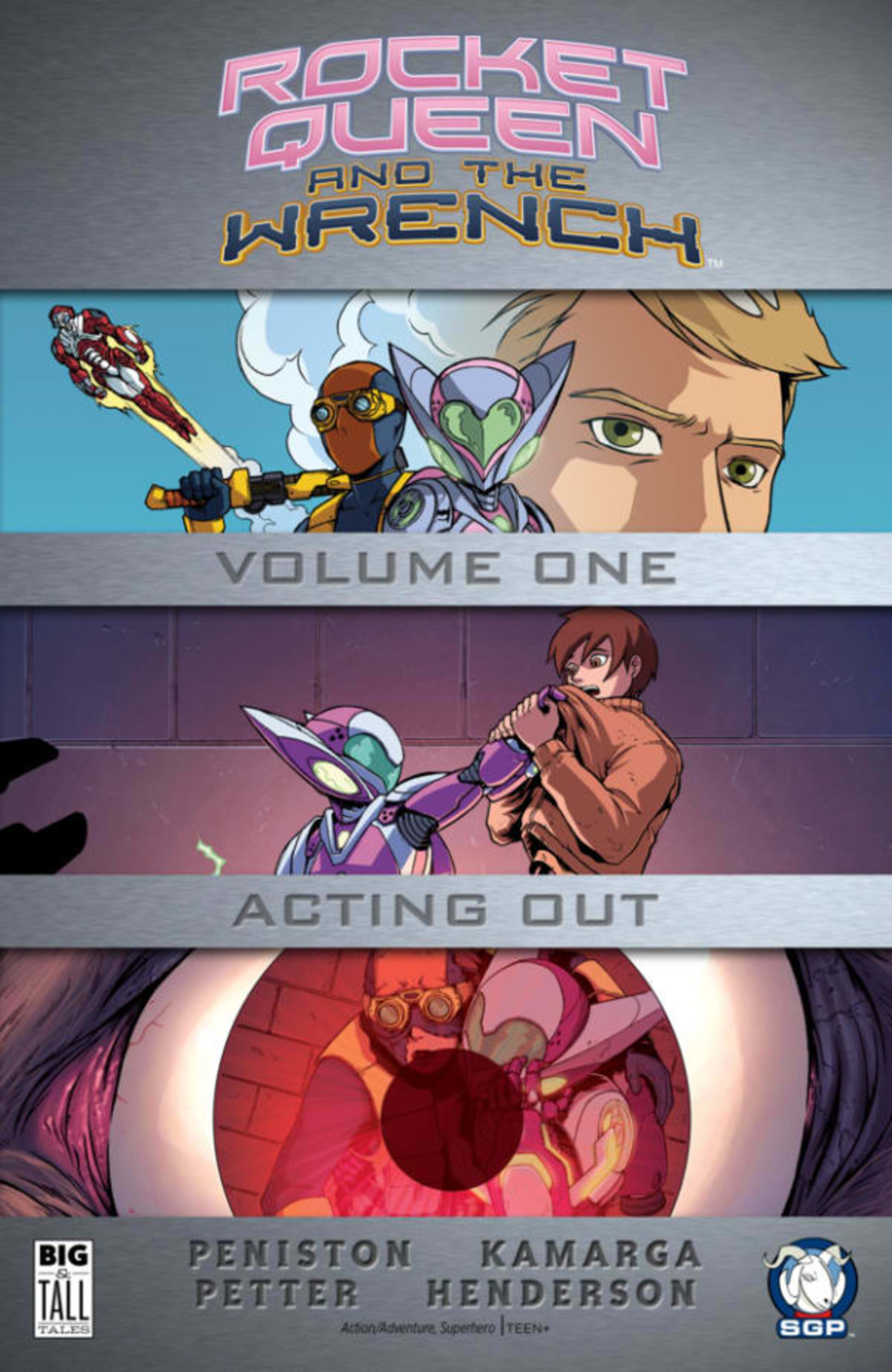 Rocket Queen and the Wrench: Acting Out cover — © Space Goat Productions