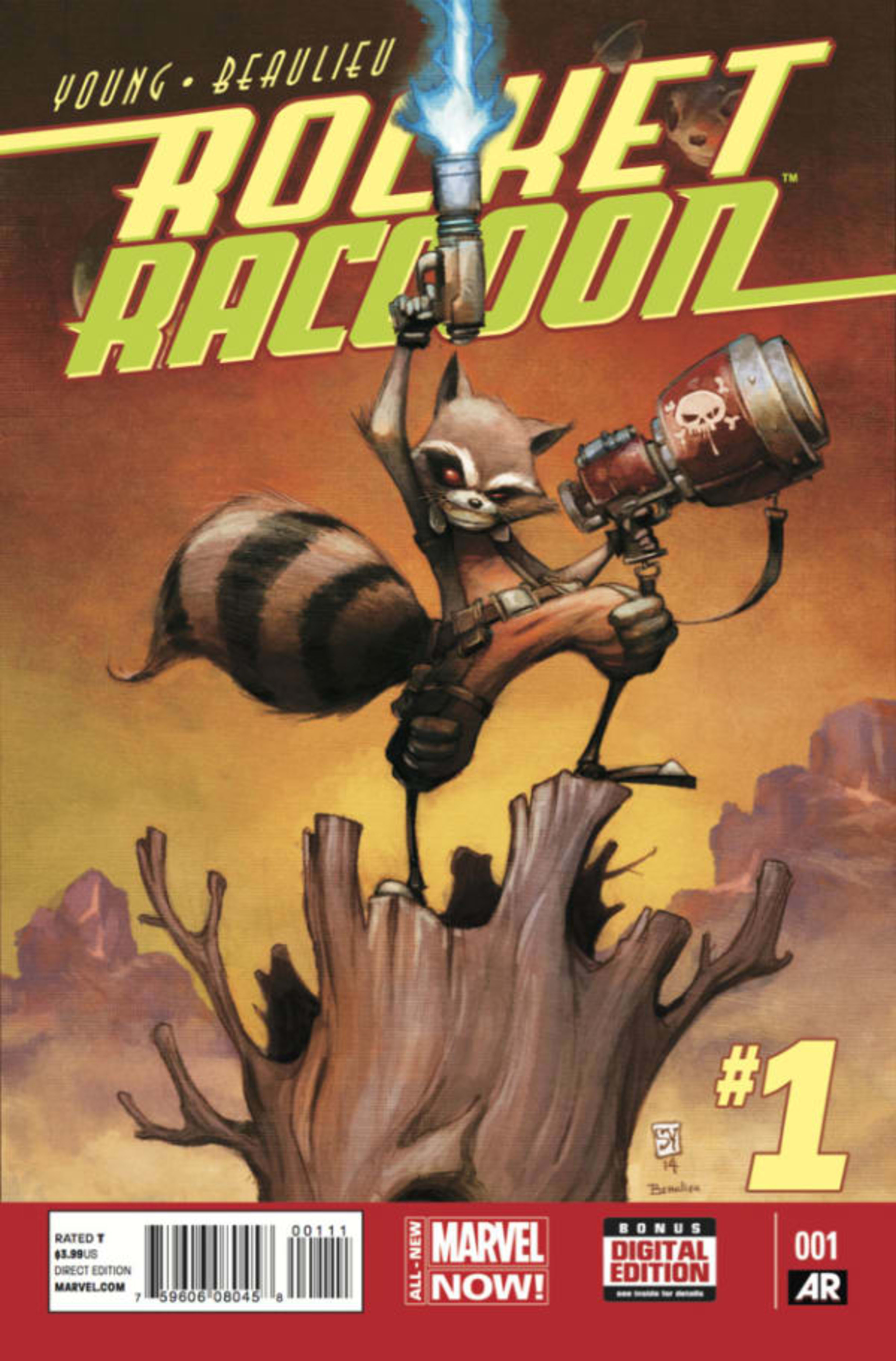 Rocket Raccoon cover — © Marvel