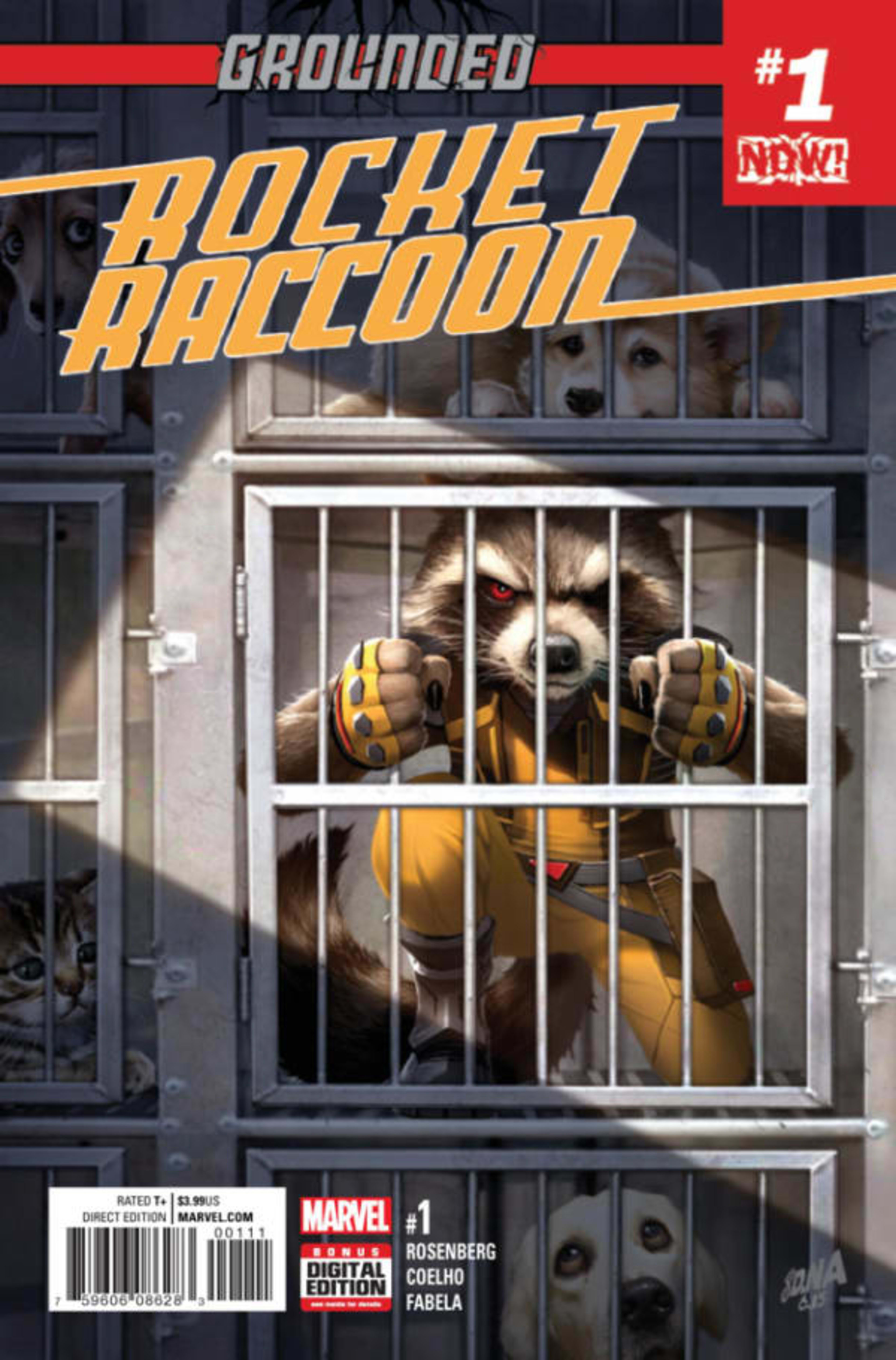Rocket Raccoon cover — © Marvel