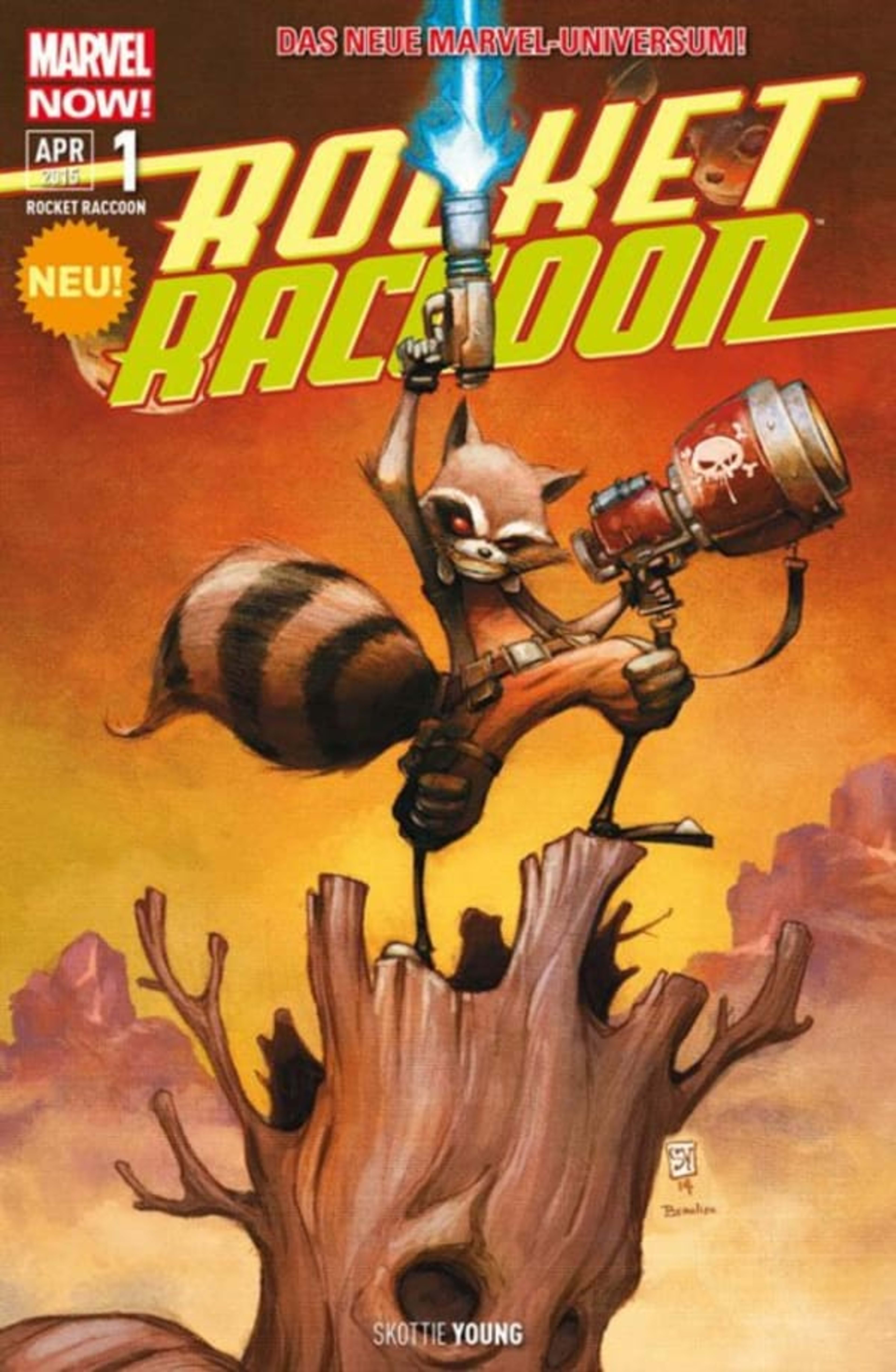 Rocket Raccoon cover — © Panini Verlag