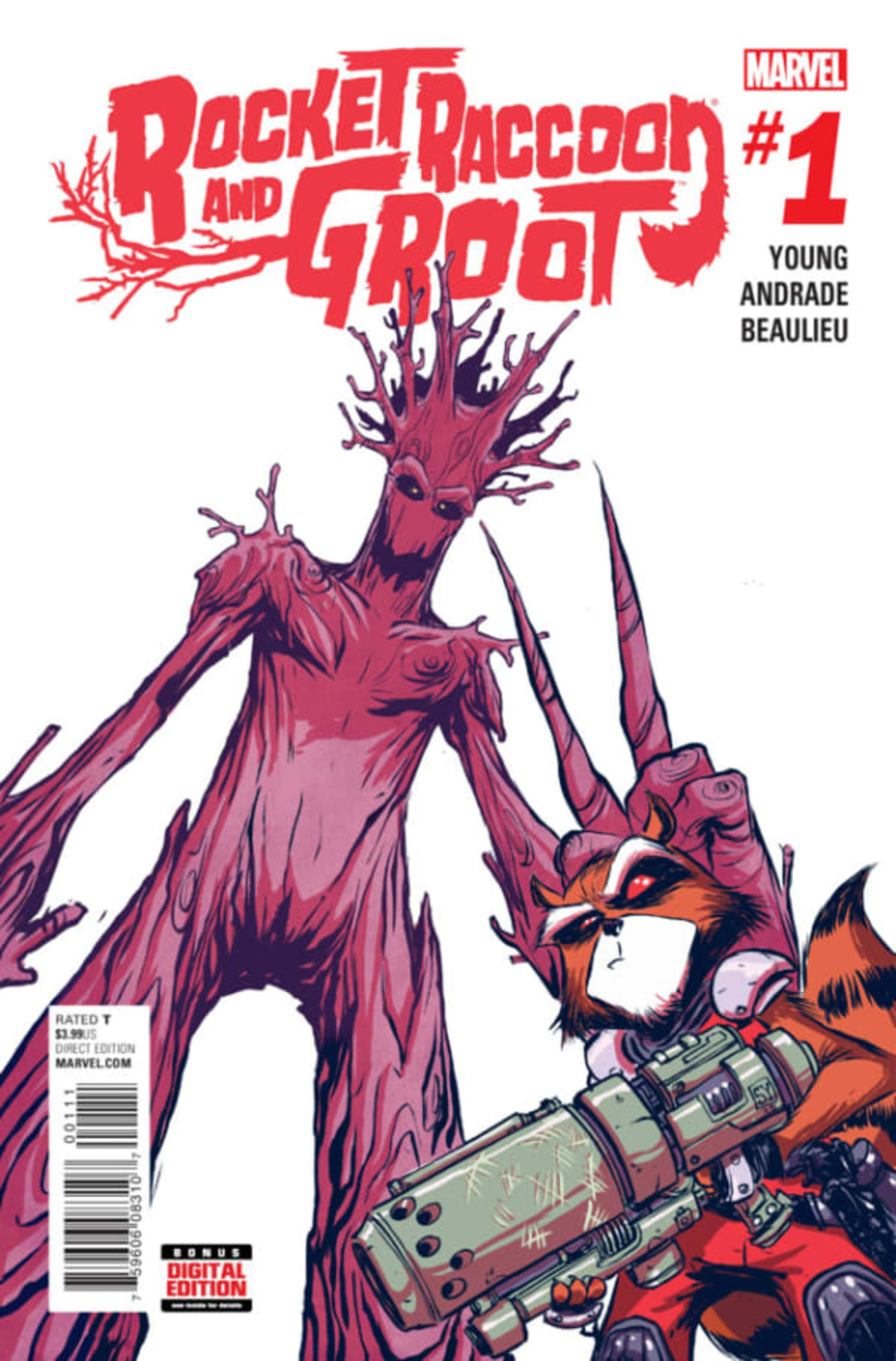 Rocket Raccoon & Groot cover — © Marvel