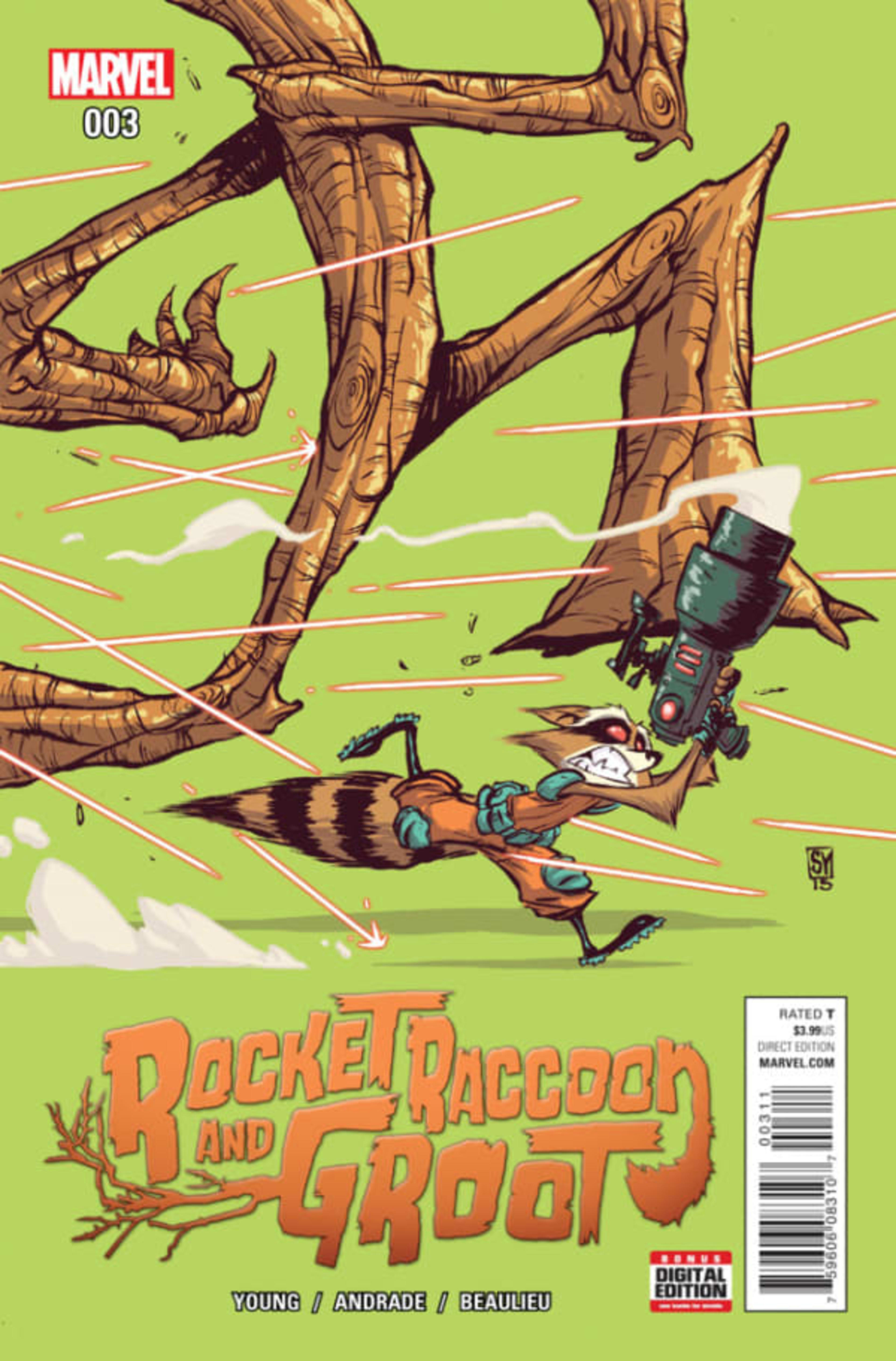 Rocket Raccoon & Groot 3