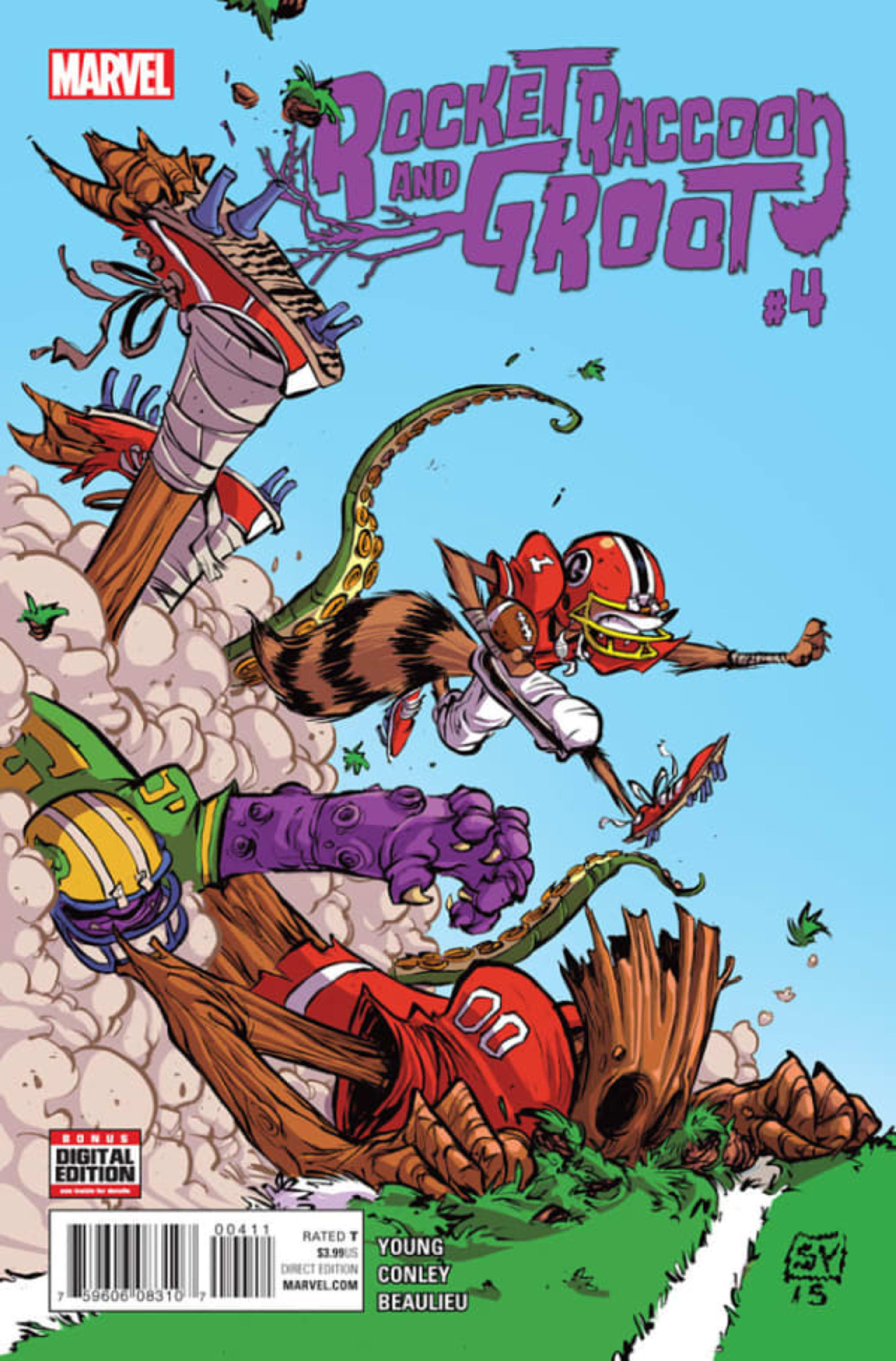 Rocket Raccoon & Groot 4