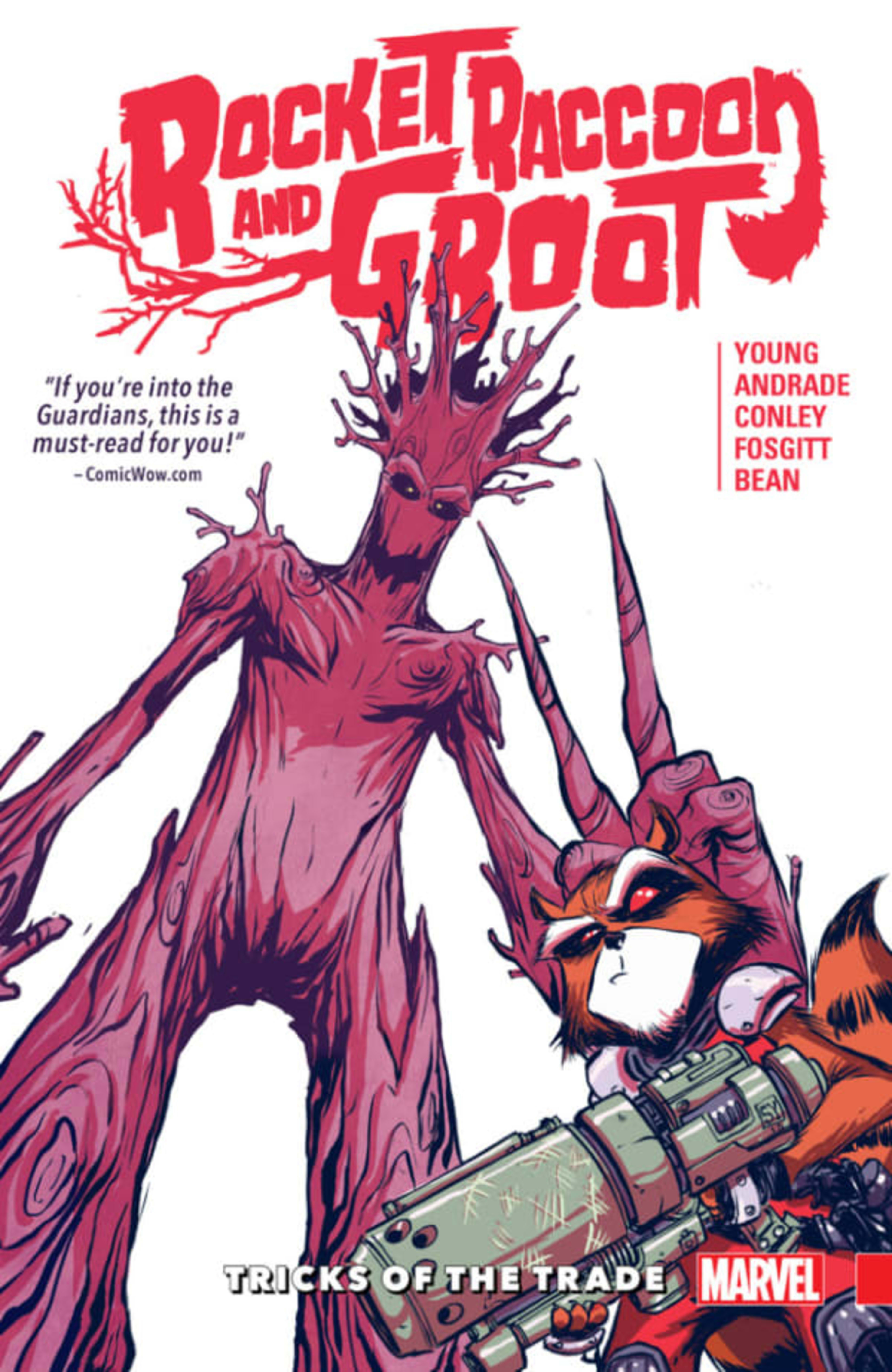 Rocket Raccoon & Groot: Tricks of the Trade cover — © Marvel