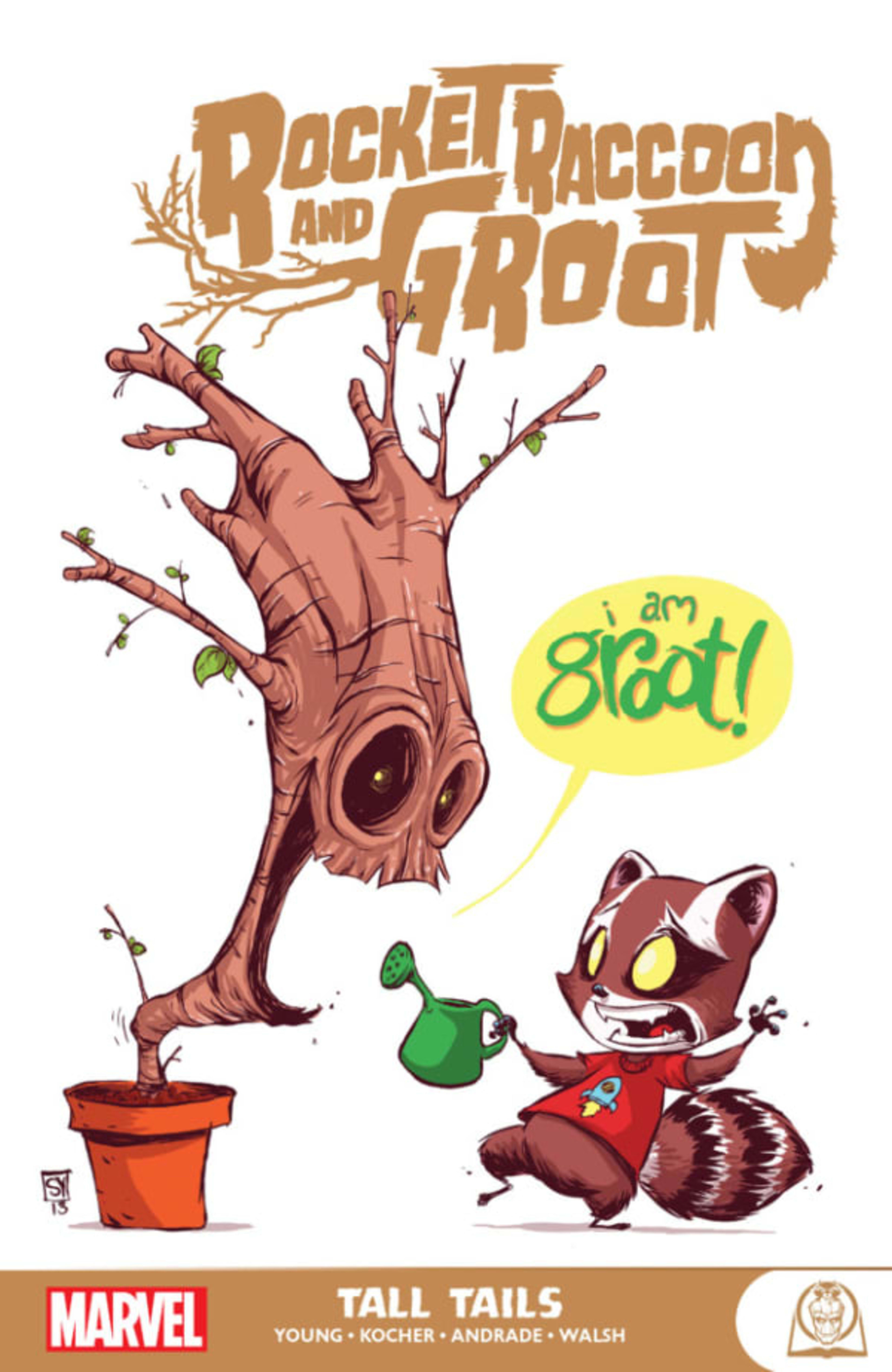 Rocket Raccoon and Groot: Tall Tails cover — © Marvel