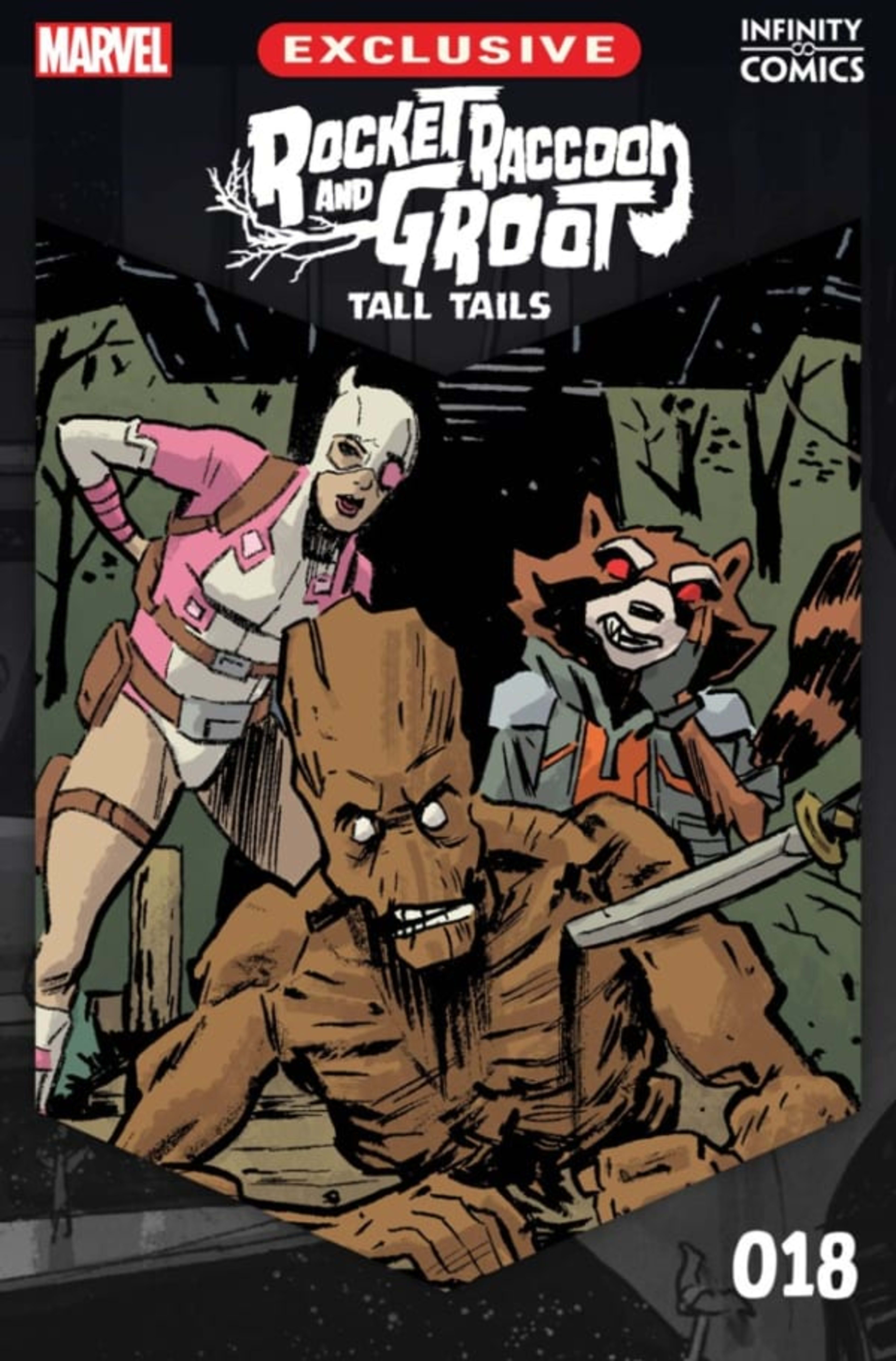 Rocket Raccoon & Groot: Tall Tails Infinity Comic  18
