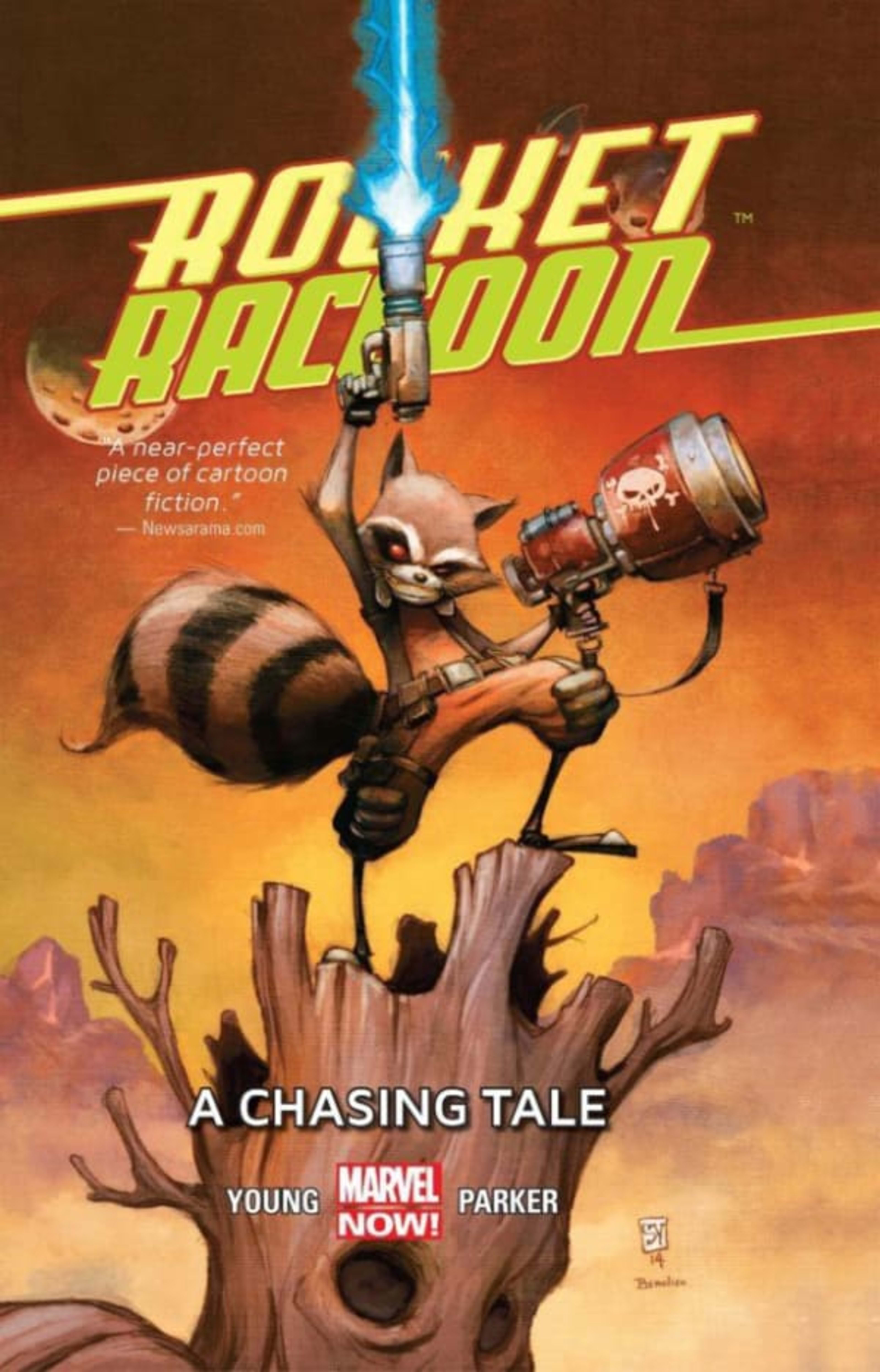 Rocket Raccoon: A Chasing Tale cover — © Marvel