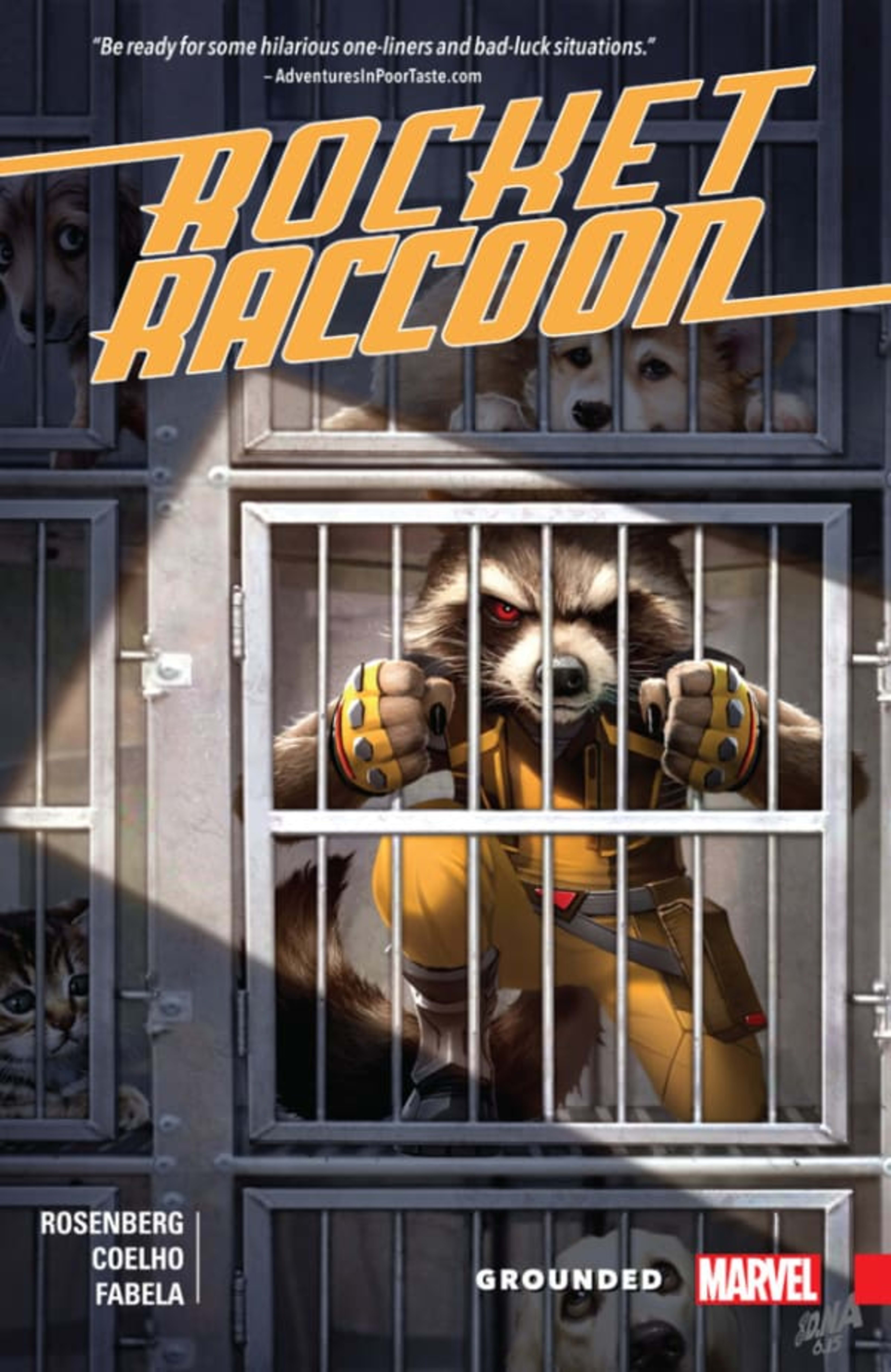 Rocket Raccoon: Grounded cover — © Marvel