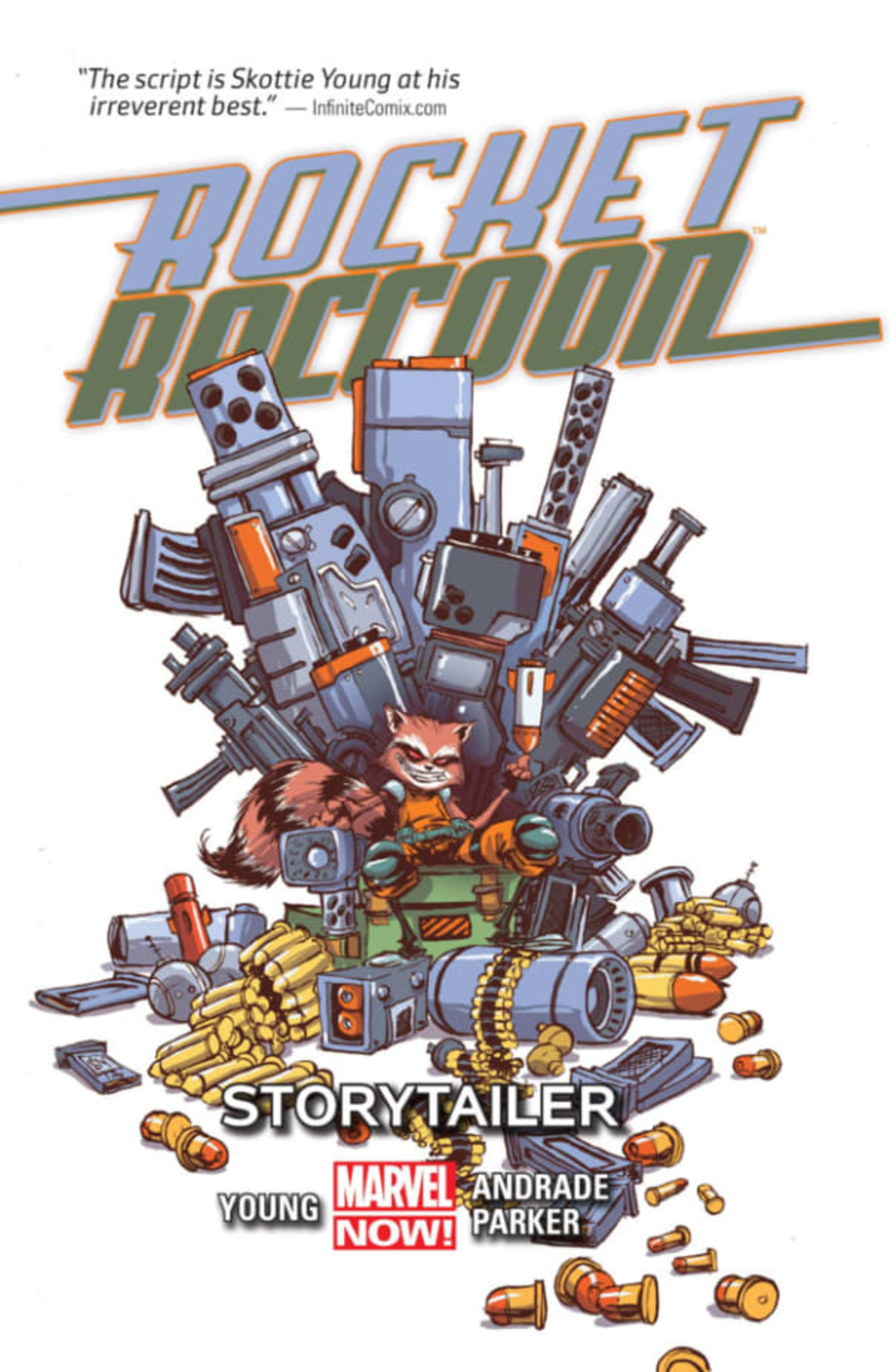 Rocket Raccoon: Storytailer cover — © Marvel